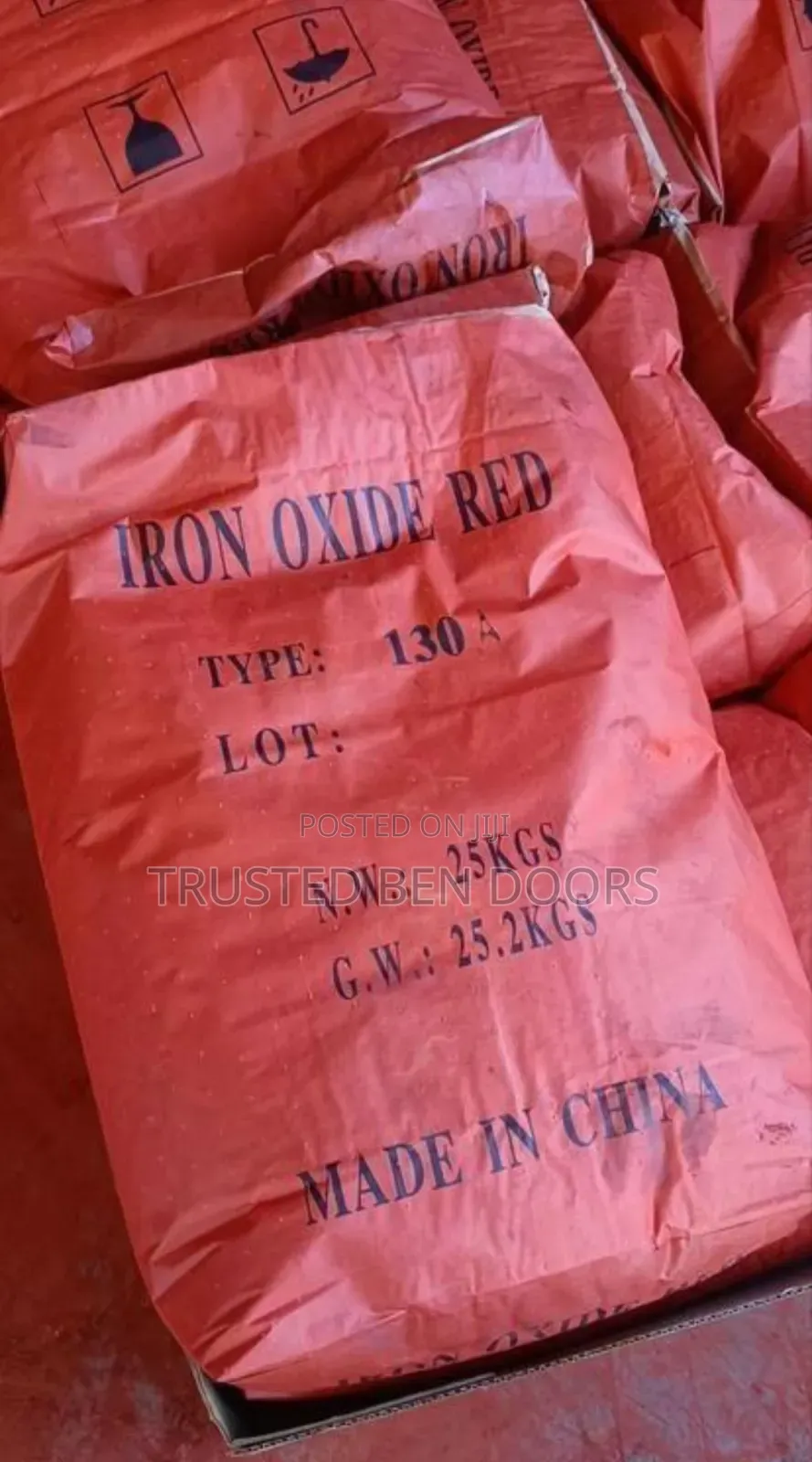 Authentic Red Iron Oxide Pigment at Wholesale Price