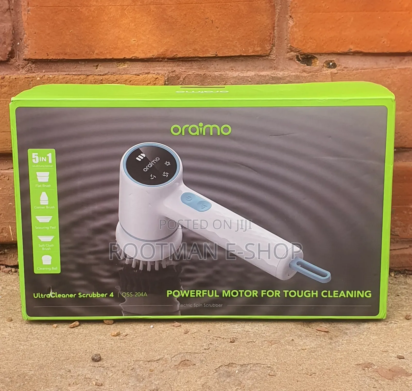 Oraimo Ultra Cleaner Scrubber Cordless 1.5h Runtime