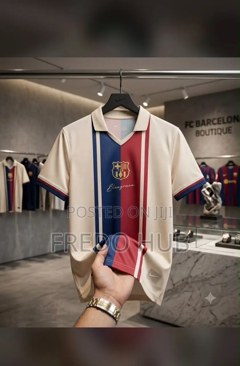 PSG and Barcelona Jerseys