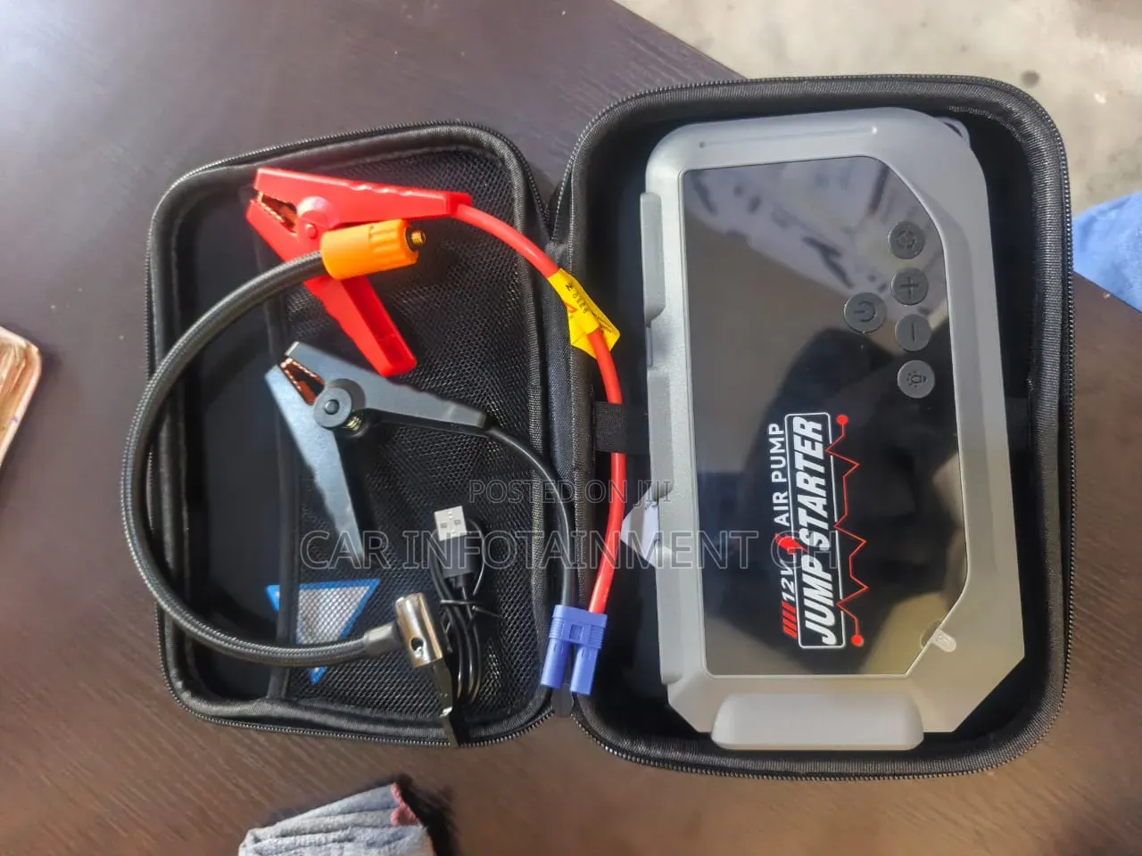 Car Battery Jump Starter and Air Compressor