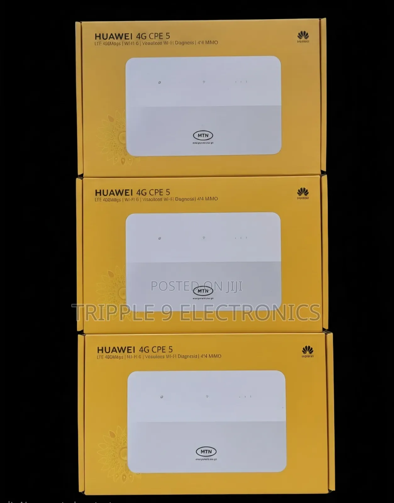 New MTN Cat 13 Router With Yellow Biz Data Sim.