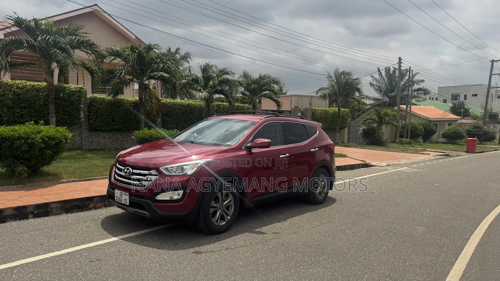 Hyundai Santa Fe 2015 Red