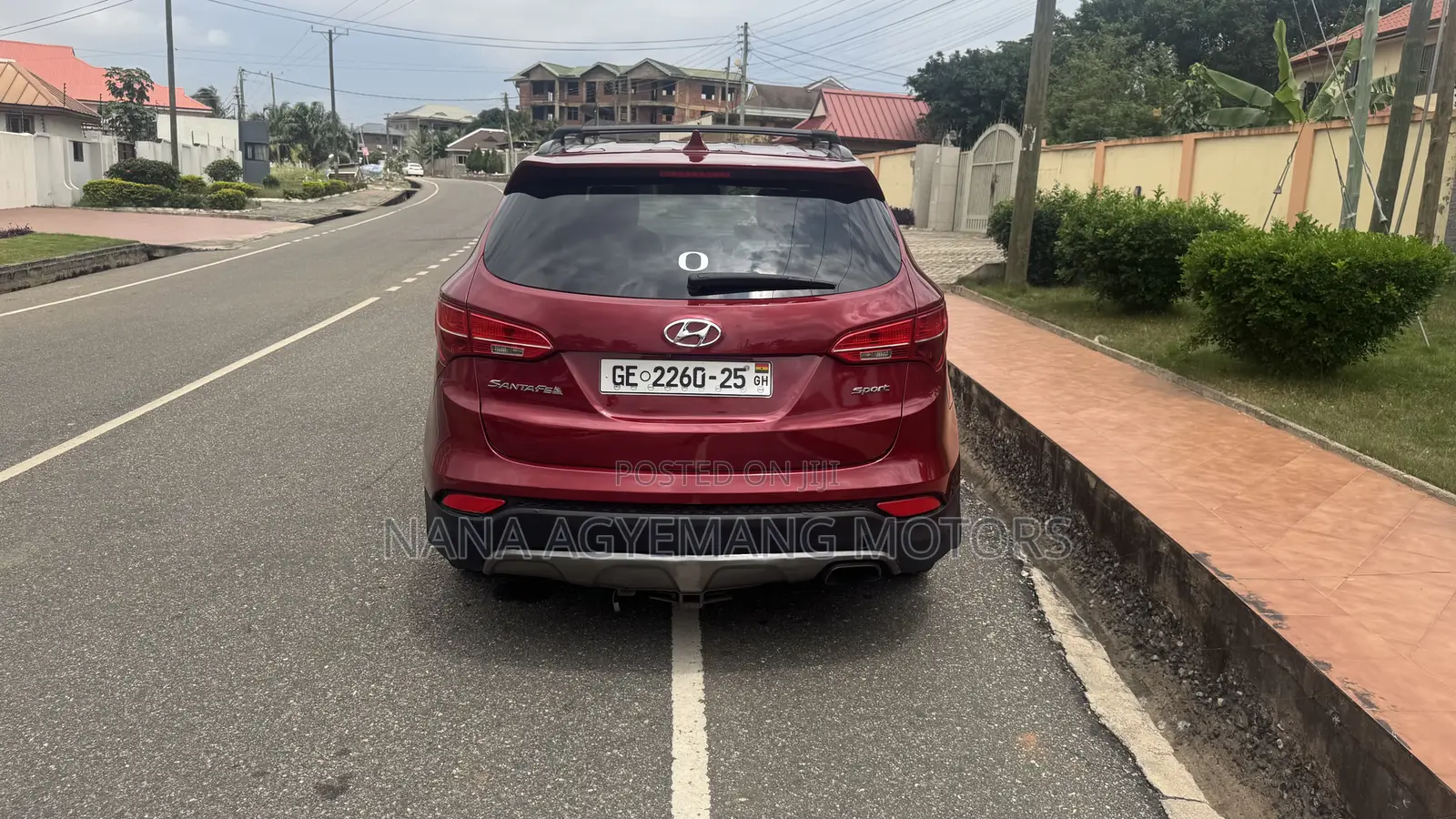 Hyundai Santa Fe 2015 Red