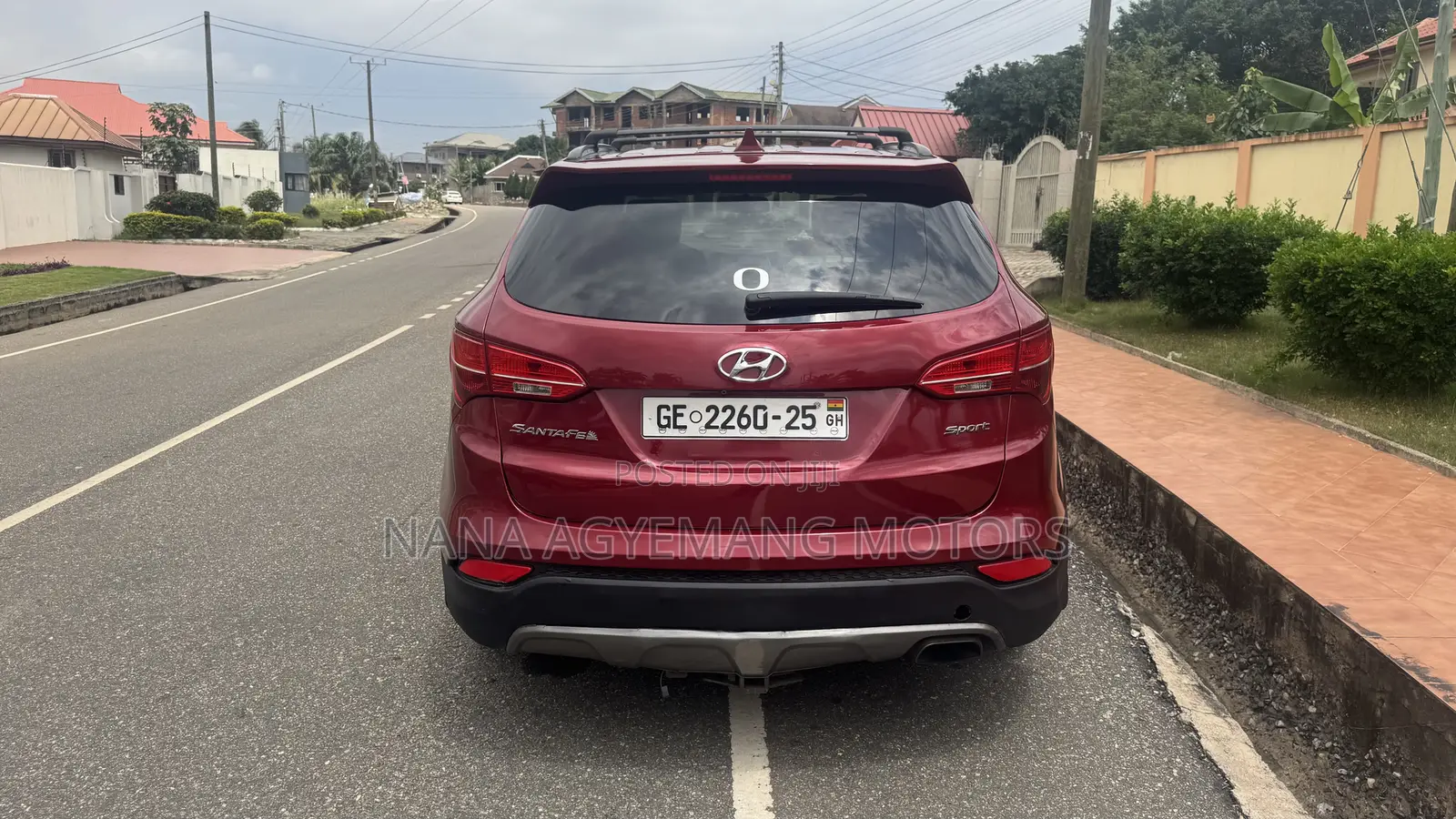 Hyundai Santa Fe 2015 Red