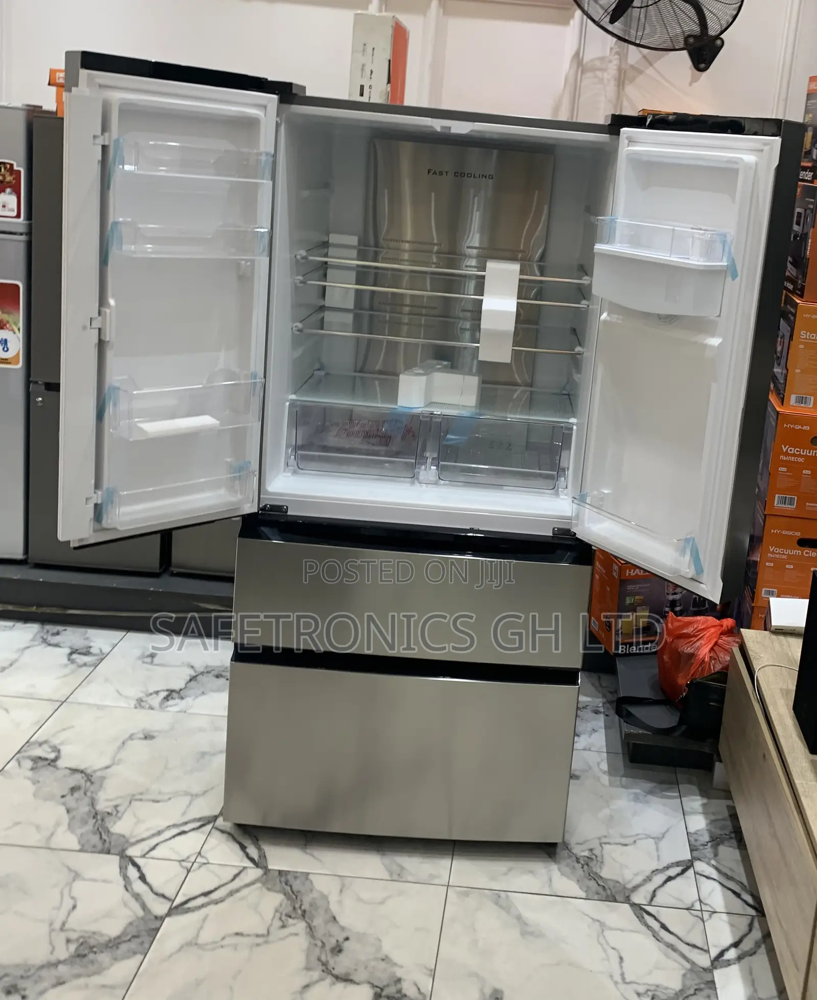 Reliable Pearl PF-702MDIXWD-2B 531L 4-Door French Door Refrigerator