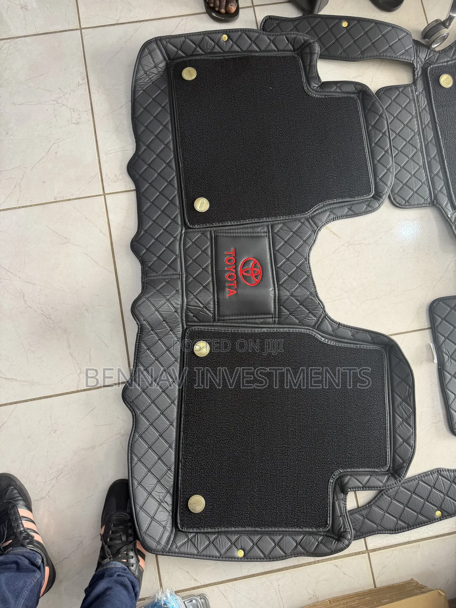 5D Premium Leather Floor Mat/Carpet for Toyota Corolla 2014 to 2019
