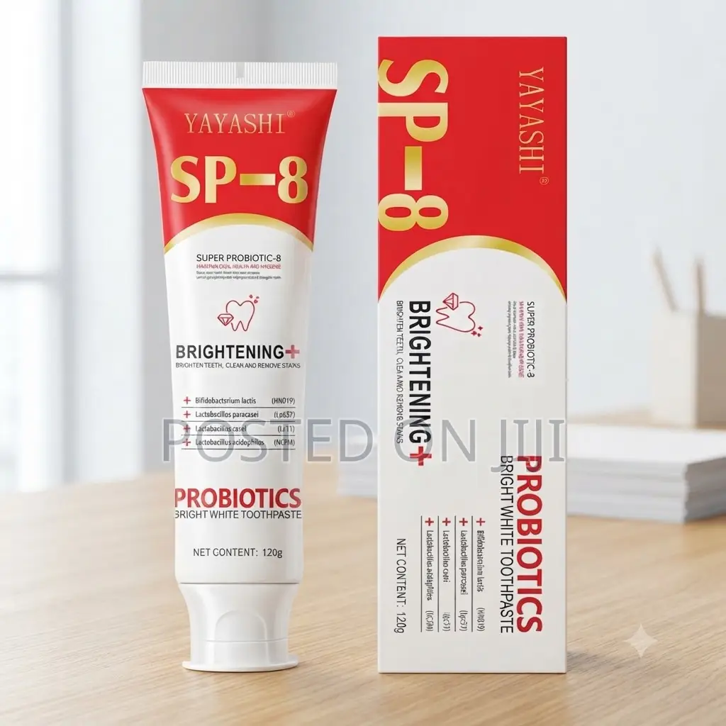 SP 8 Teeth Whitening Toothpaste Clears Halitosis