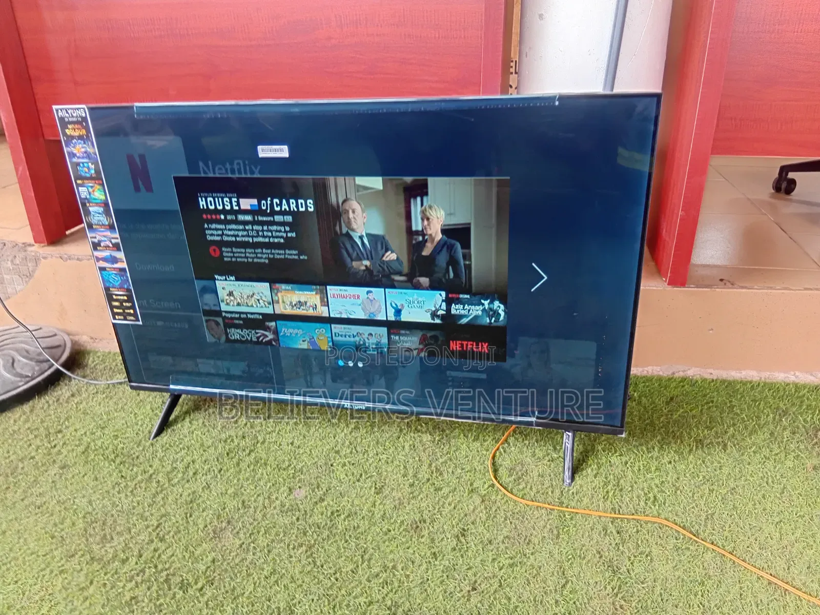 ALLYONS 43" Smart TV – Crystal Clear Display Bu