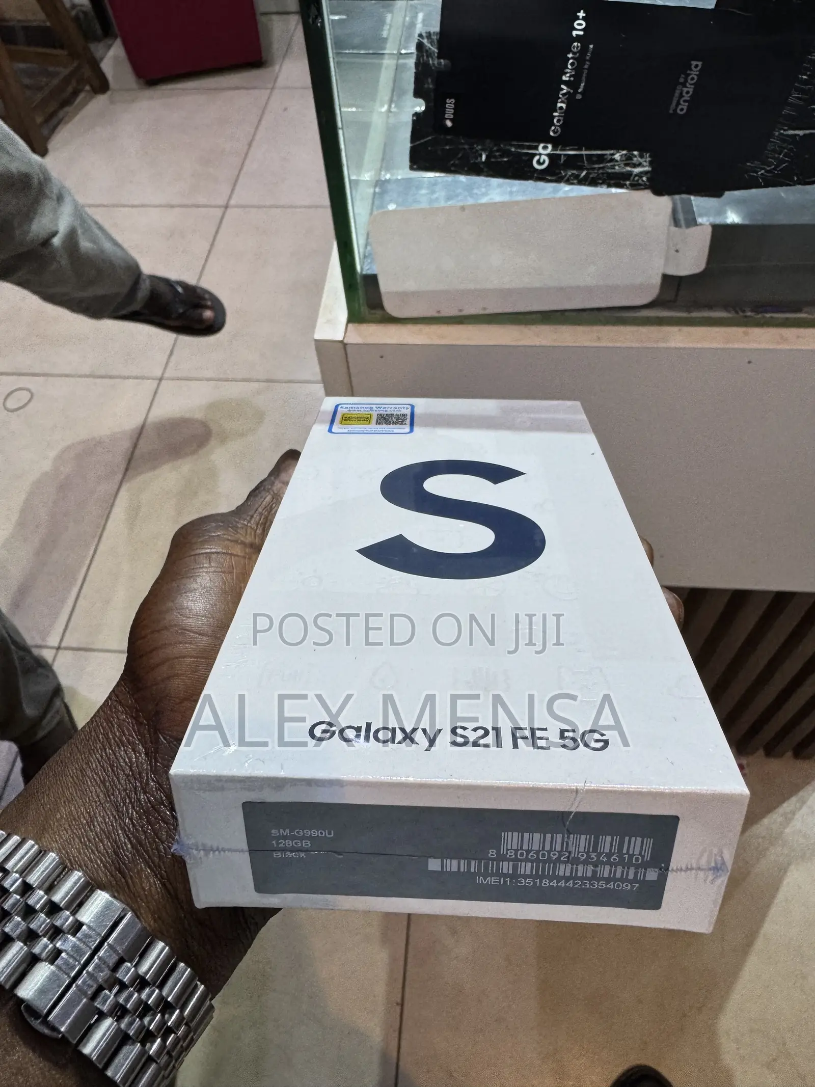 New Samsung Galaxy S21 FE 128 GB Black
