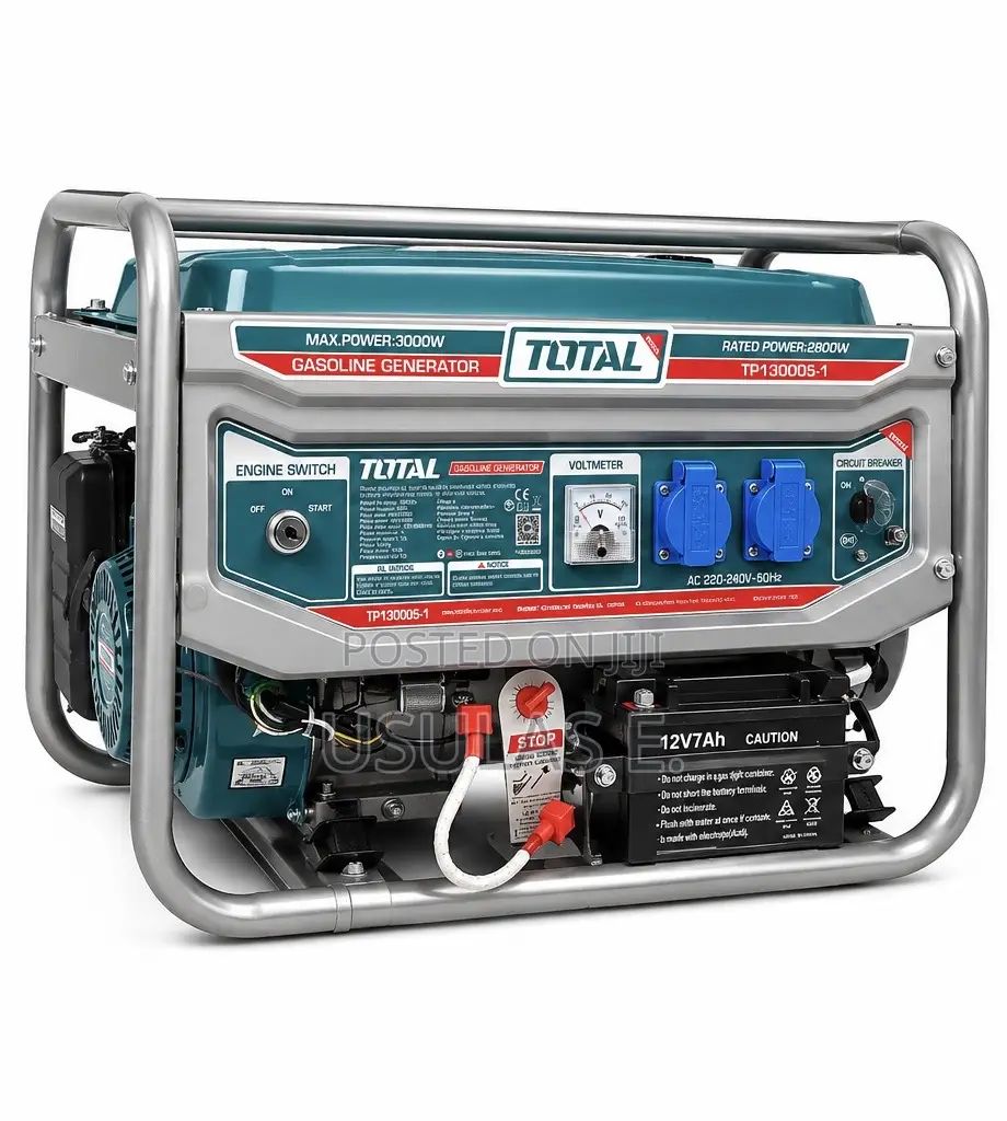 TOTAL 3.0 kW Petrol Generator