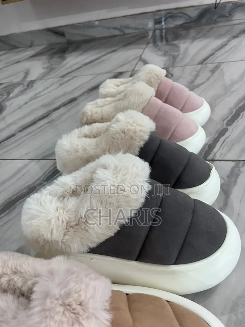 Plush Open/ Backless Slippers