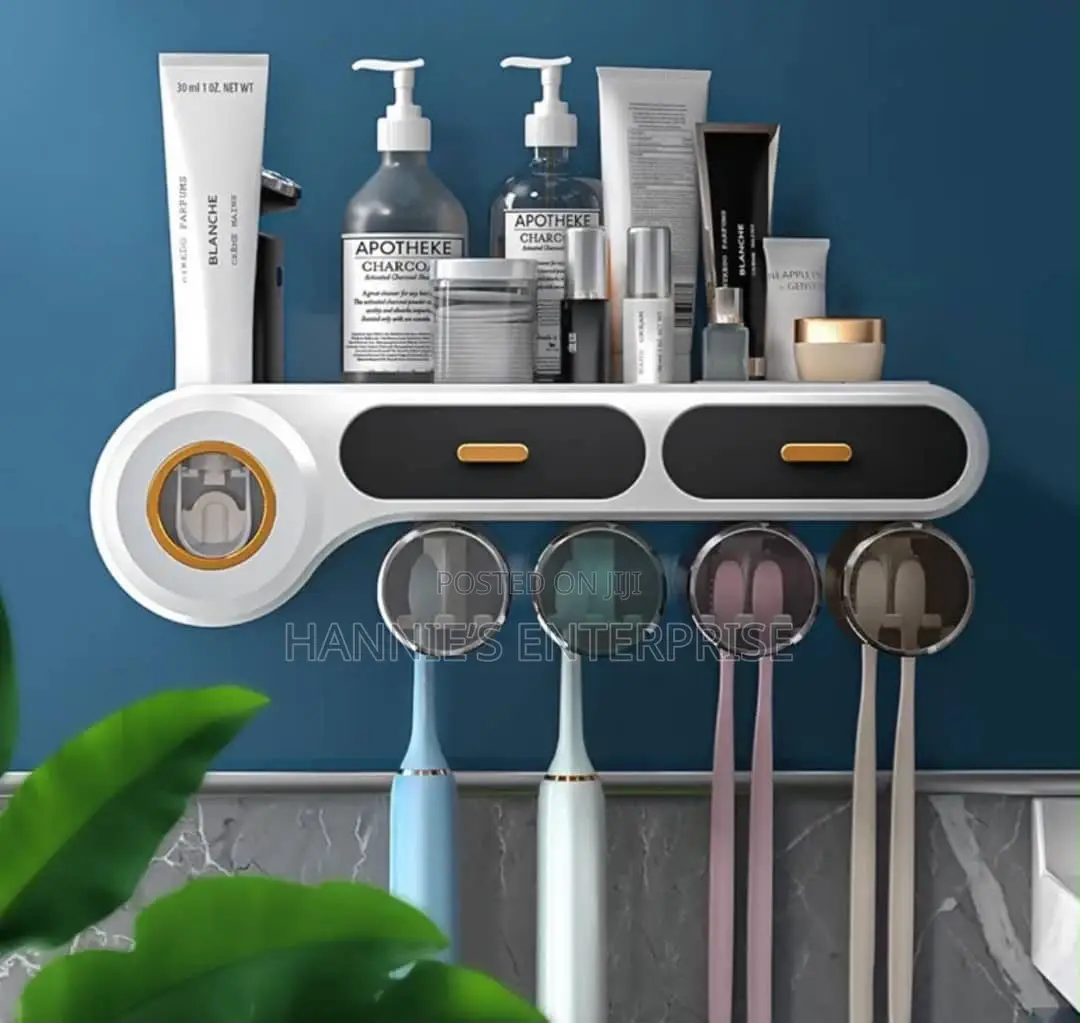 Multifunctional Toothbrush Holder and Bathroom