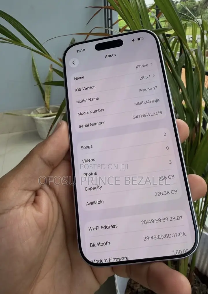 Apple iPhone 17 256 GB Pink