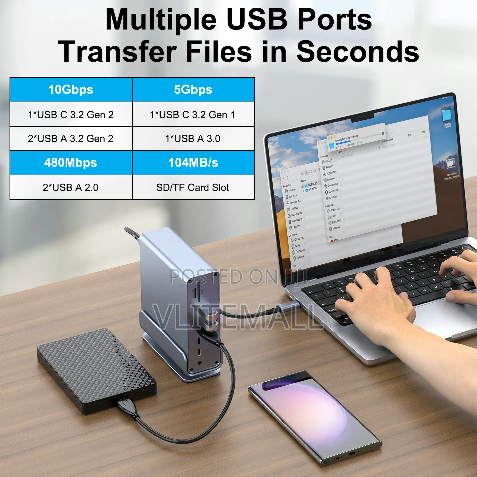 USB Docking Station Station