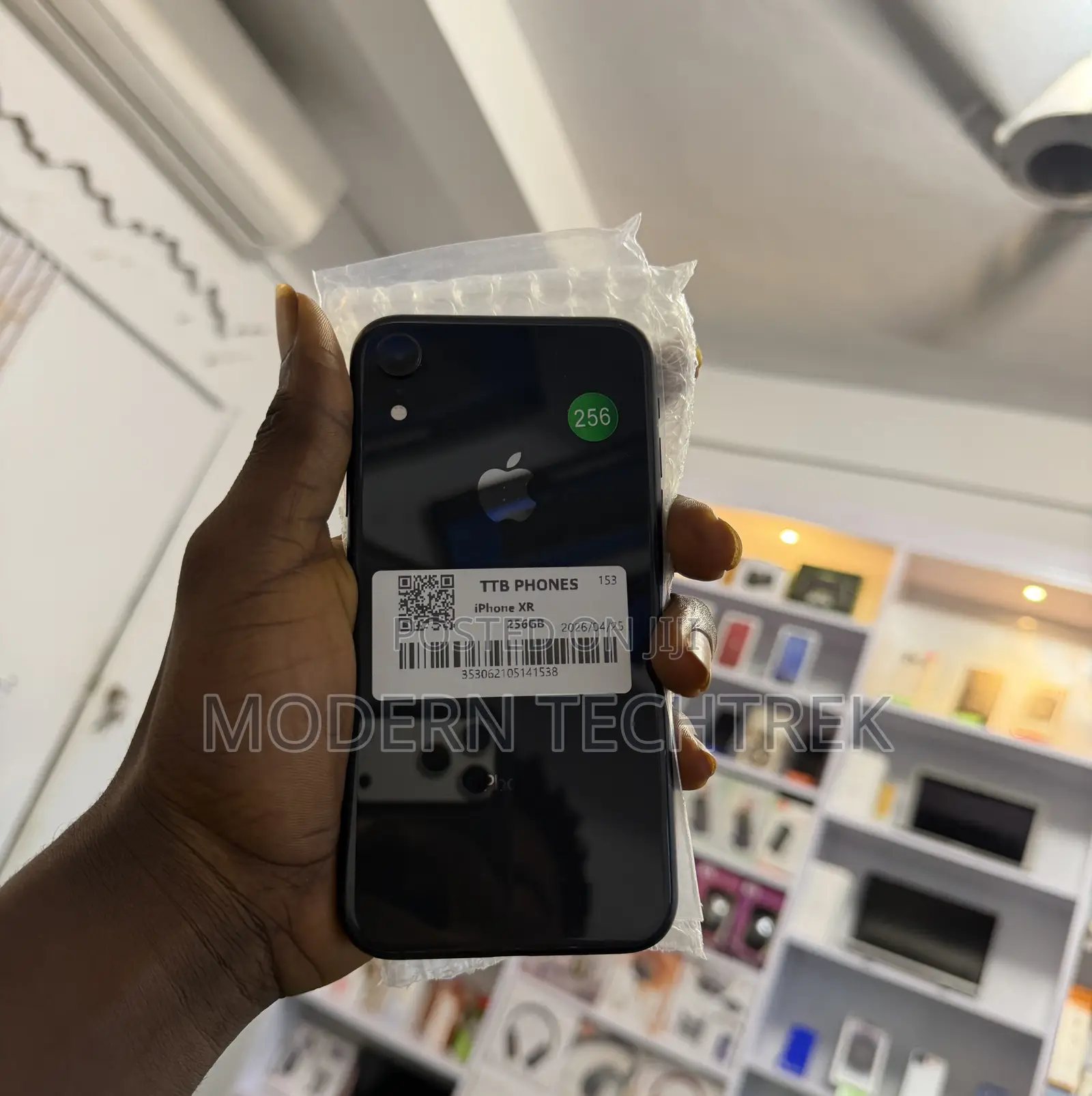 New Apple iPhone XR 256 GB Black