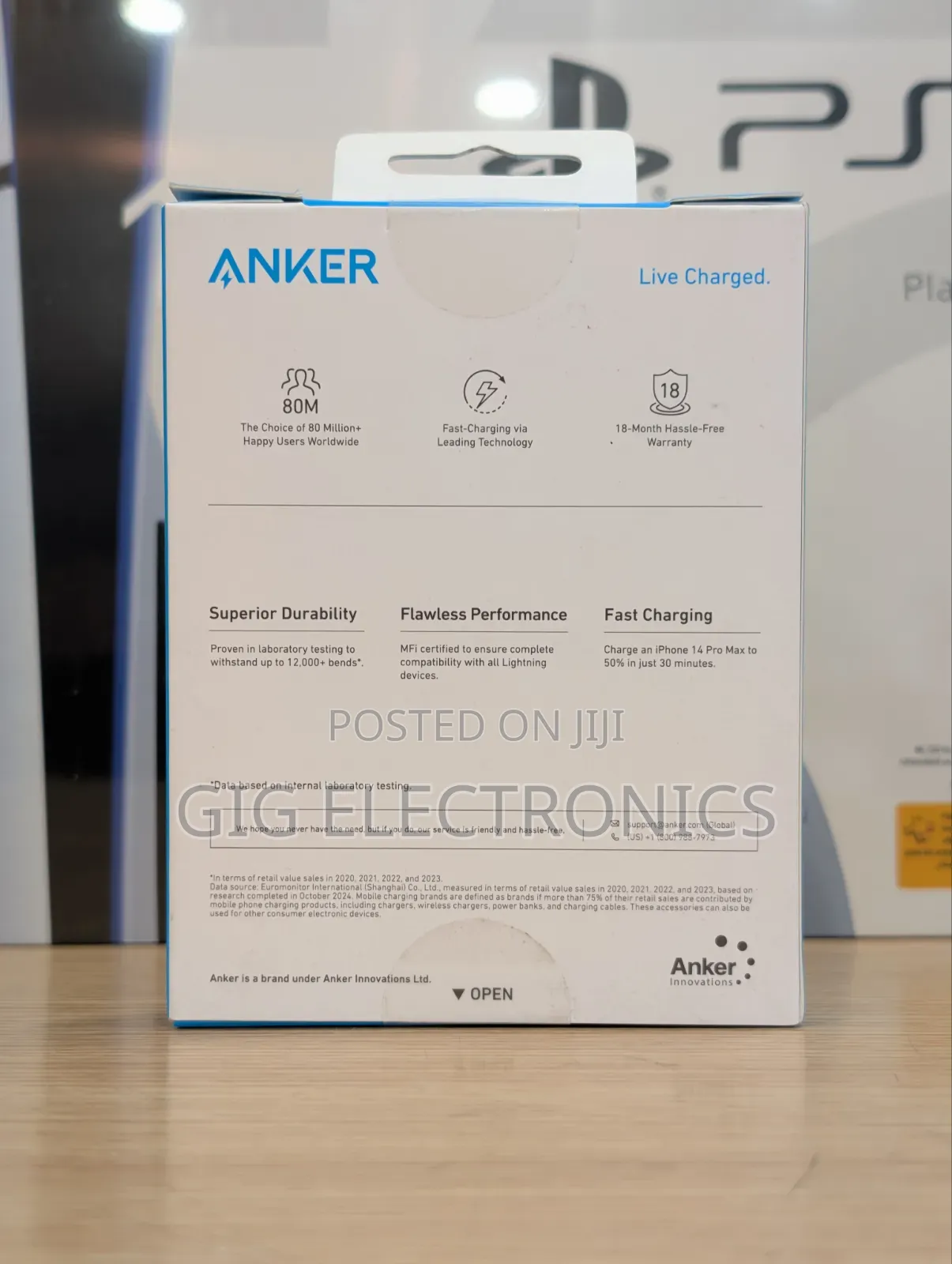 Anker 322 Braided USB-C to Lightning Cable (6Ft)