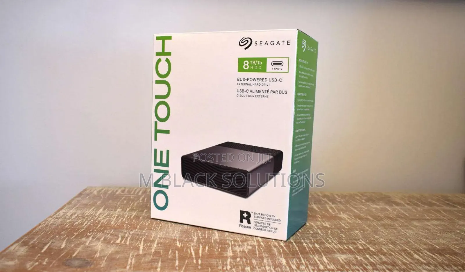 Seagate One Touch 8TB Desktop External With C Charging Pot