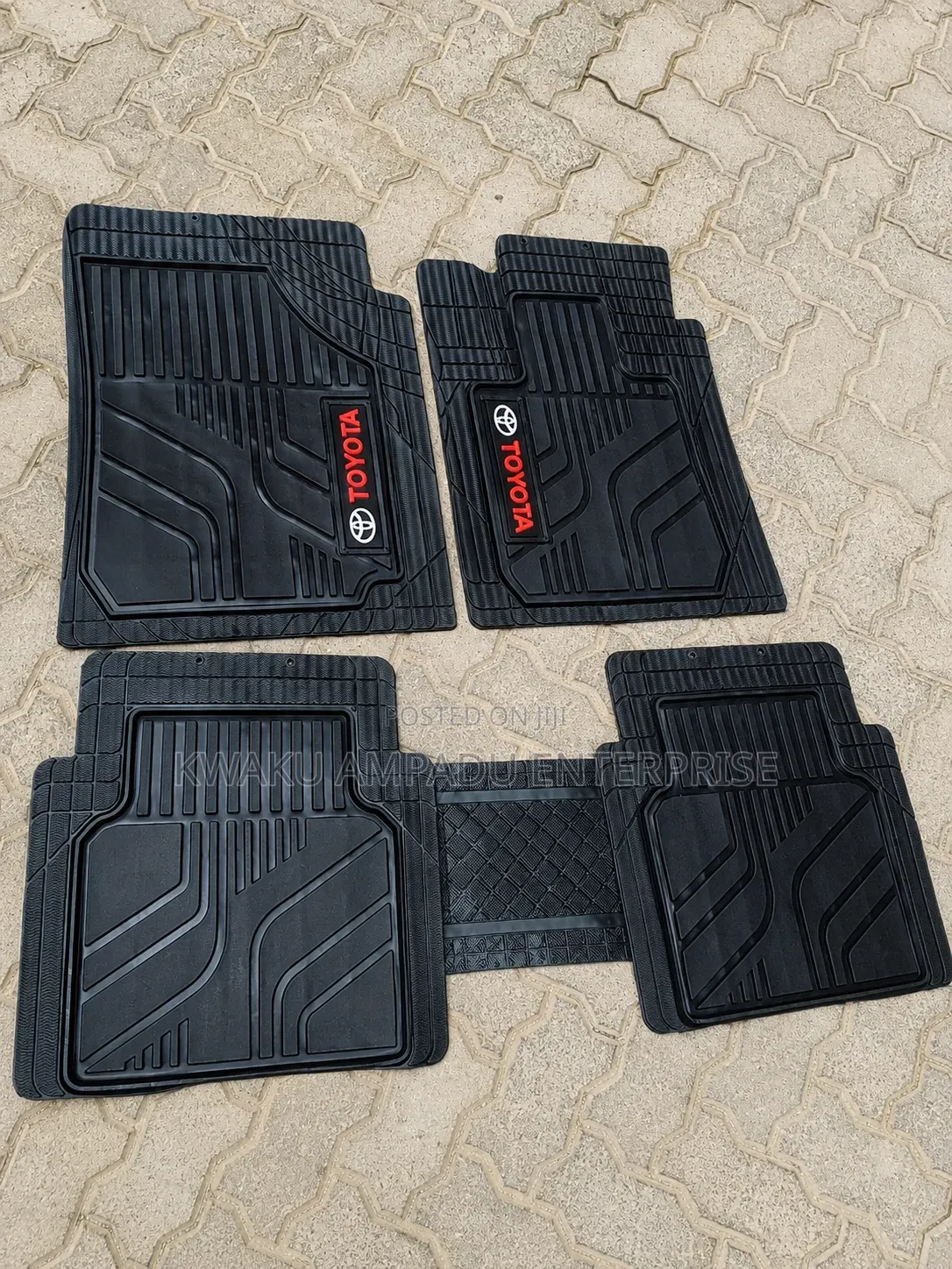 Toyota Car Floor Mats – Heavy Duty Rubber 5D Mats