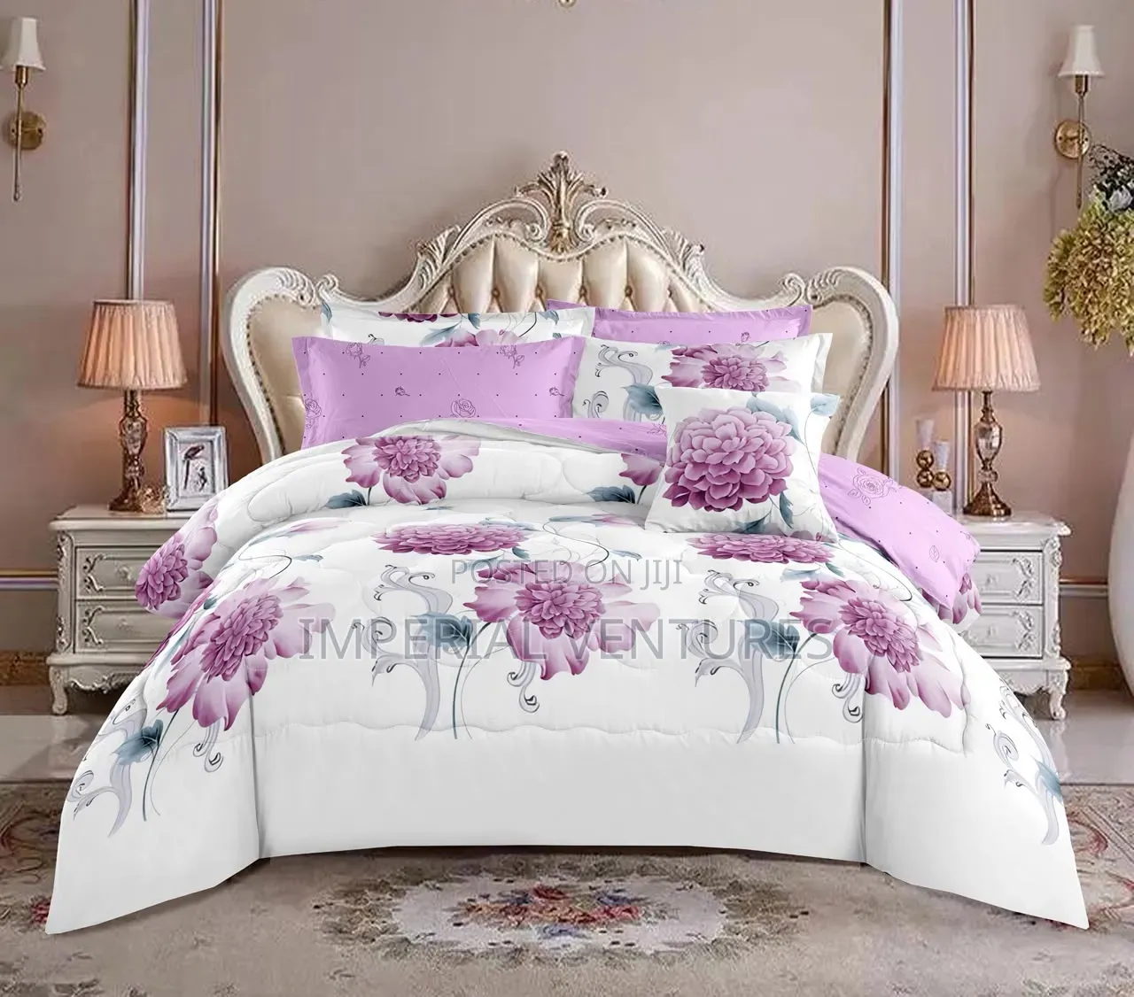 Perfect Texture Beautiful Duvet Set 6pcs