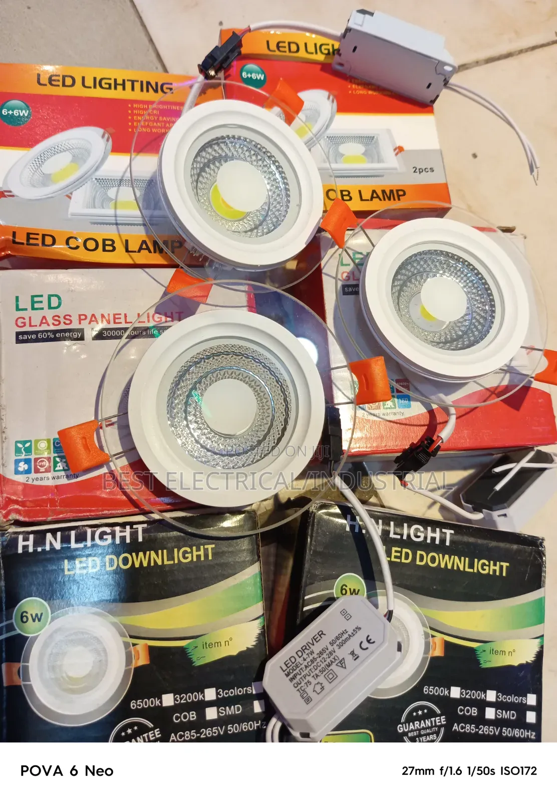 Spotlight 6w 3 Color