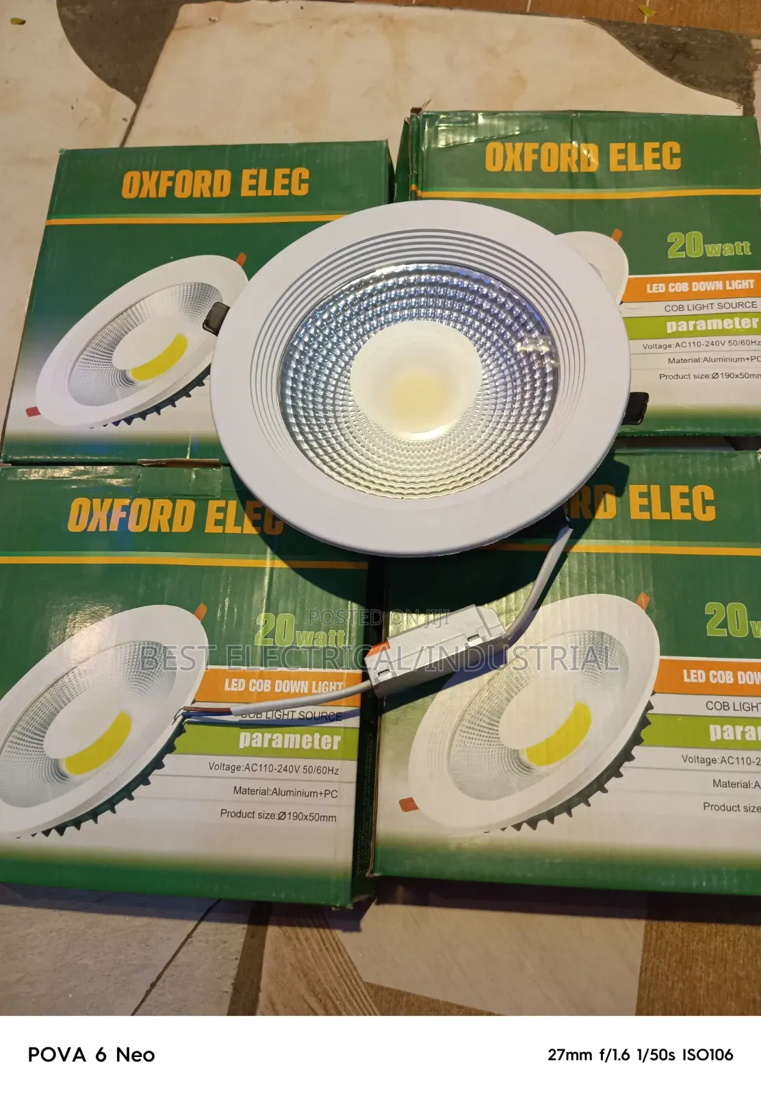 Pop Spot Light 20w Warm White