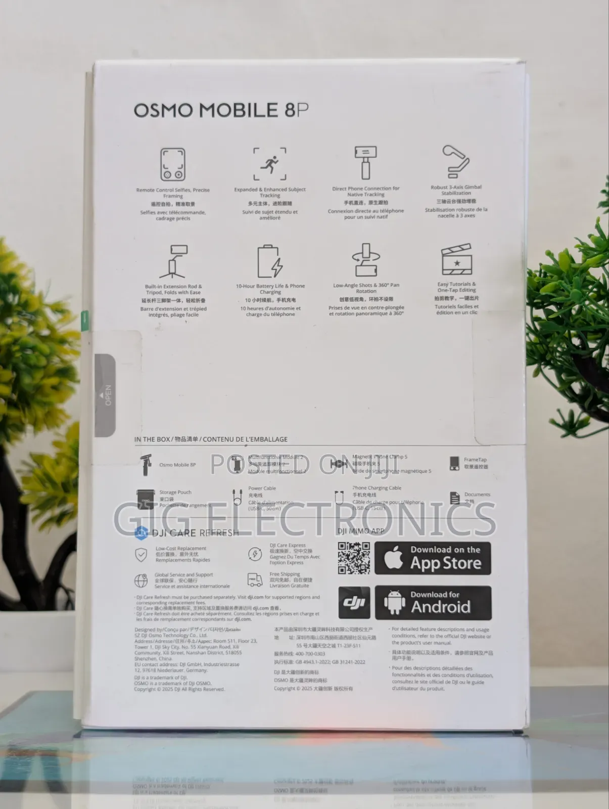 Dji Osmo Mobile 8p (With Face Detection)