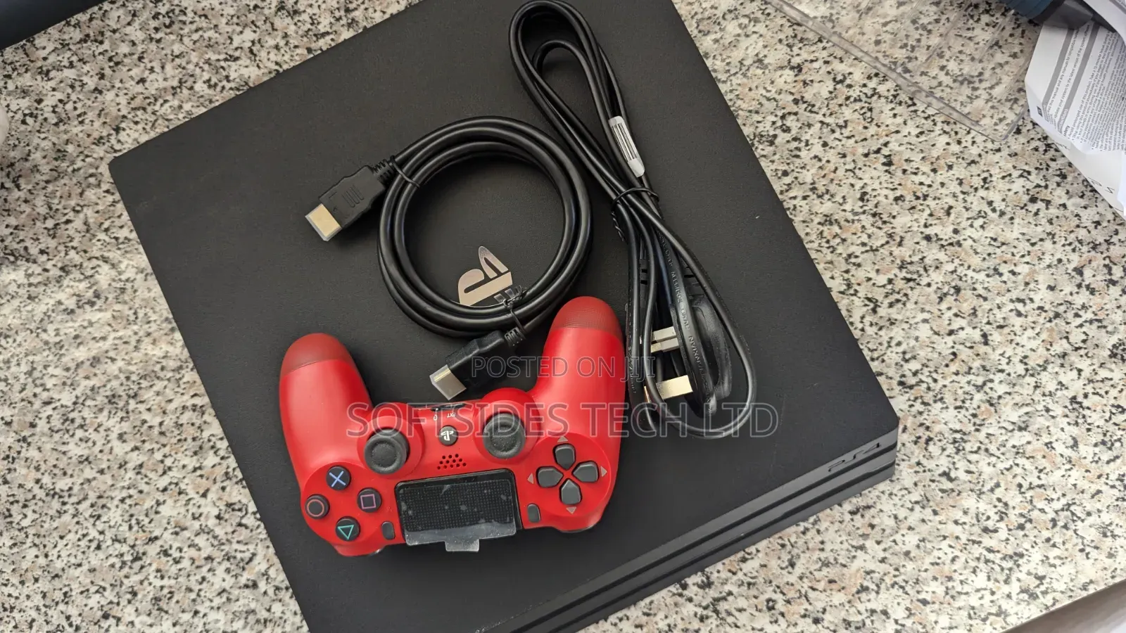 Anti Scratch Video Game Console With 17 Games Installed PS 4