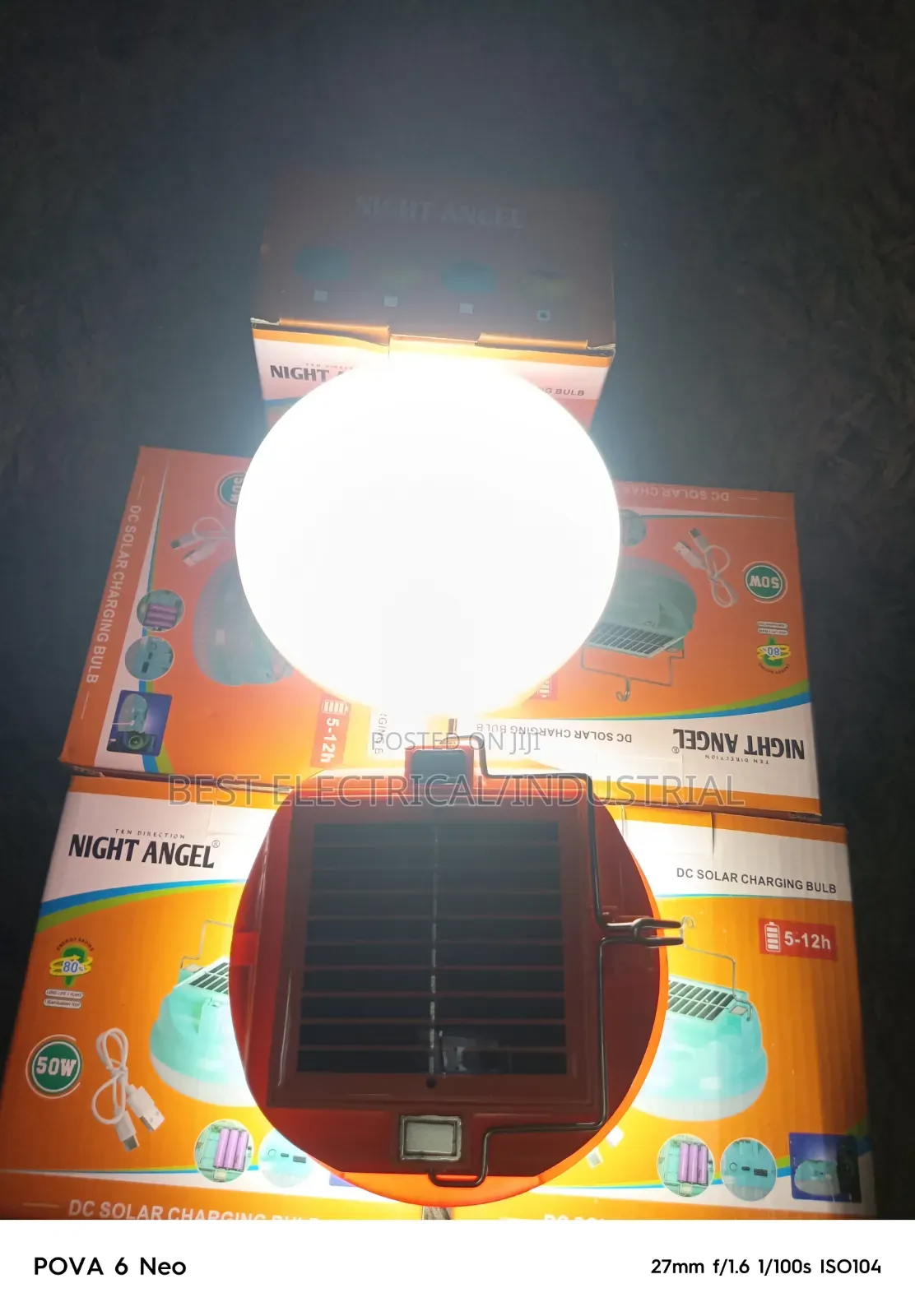 Rechargeable and Solar Lights 50watt