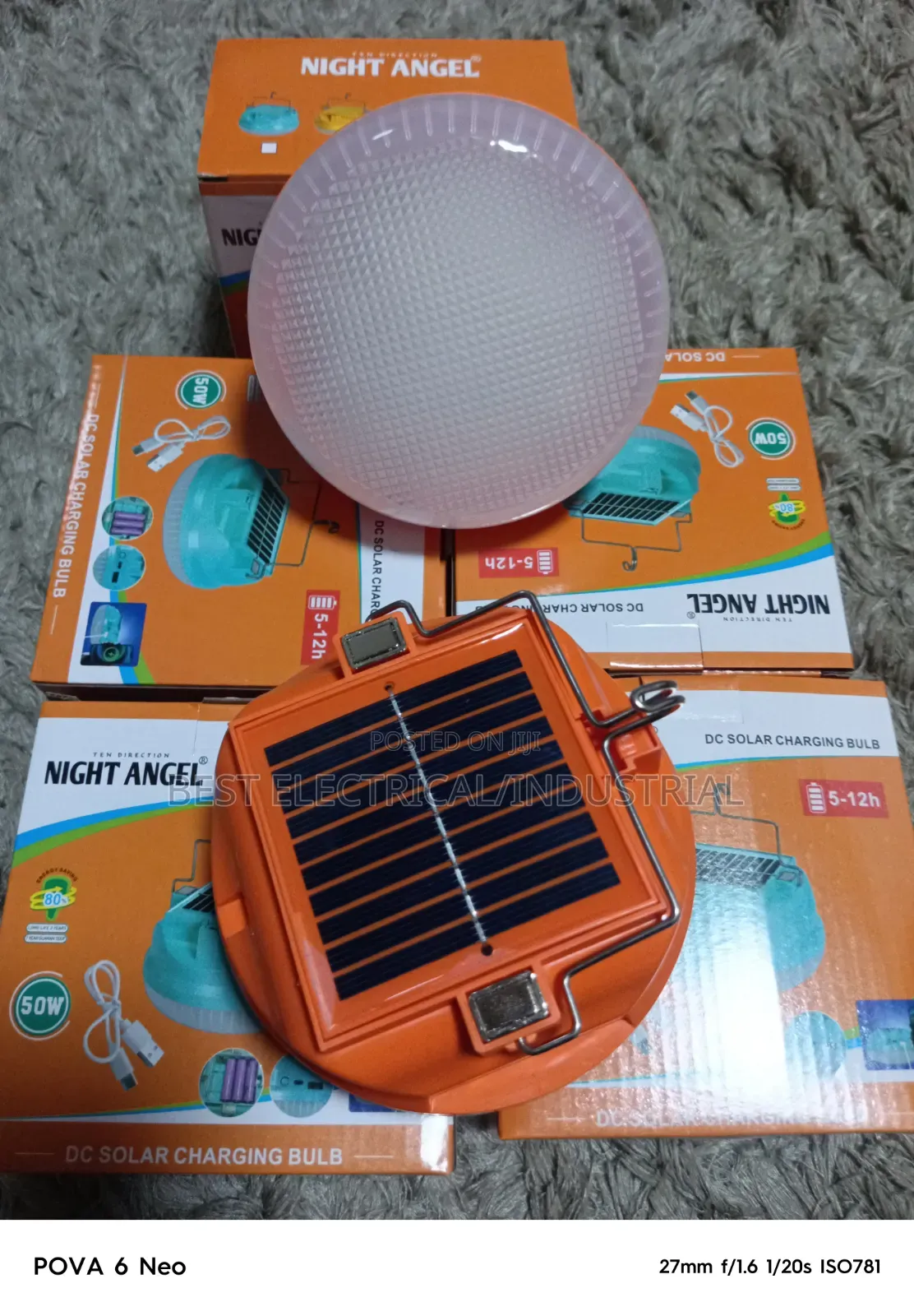 Rechargeable and Solar Lights 50watt