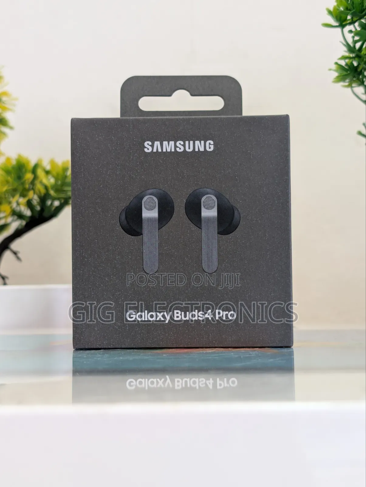 Samsung Galaxy Buds 4 Pro Noise-Canceling Earbuds (Black)