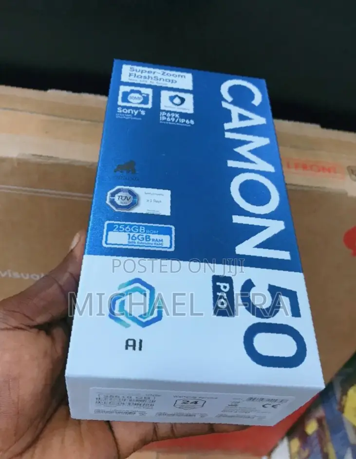 New Tecno Camon 50 Pro 256 GB Pink
