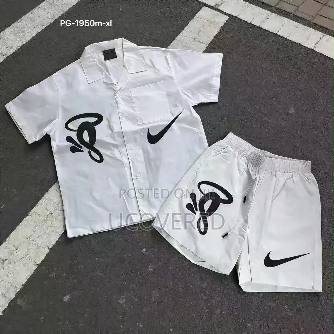 Syna X Nike Short Set Features a Short-Sleeve