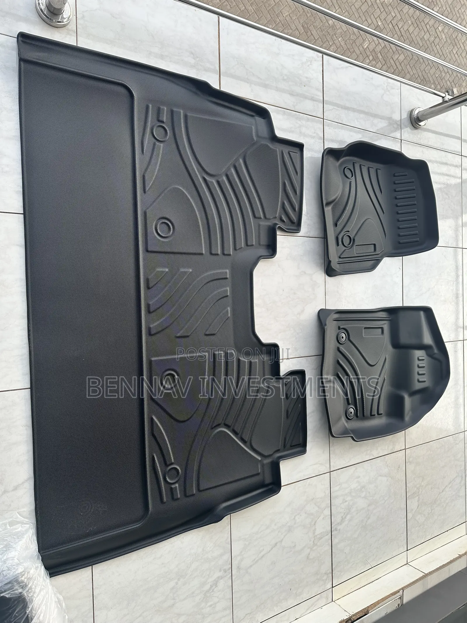 5D Premium Quality Rubber Floor Mat/Carpet for Ford F-150 2015 to 2024