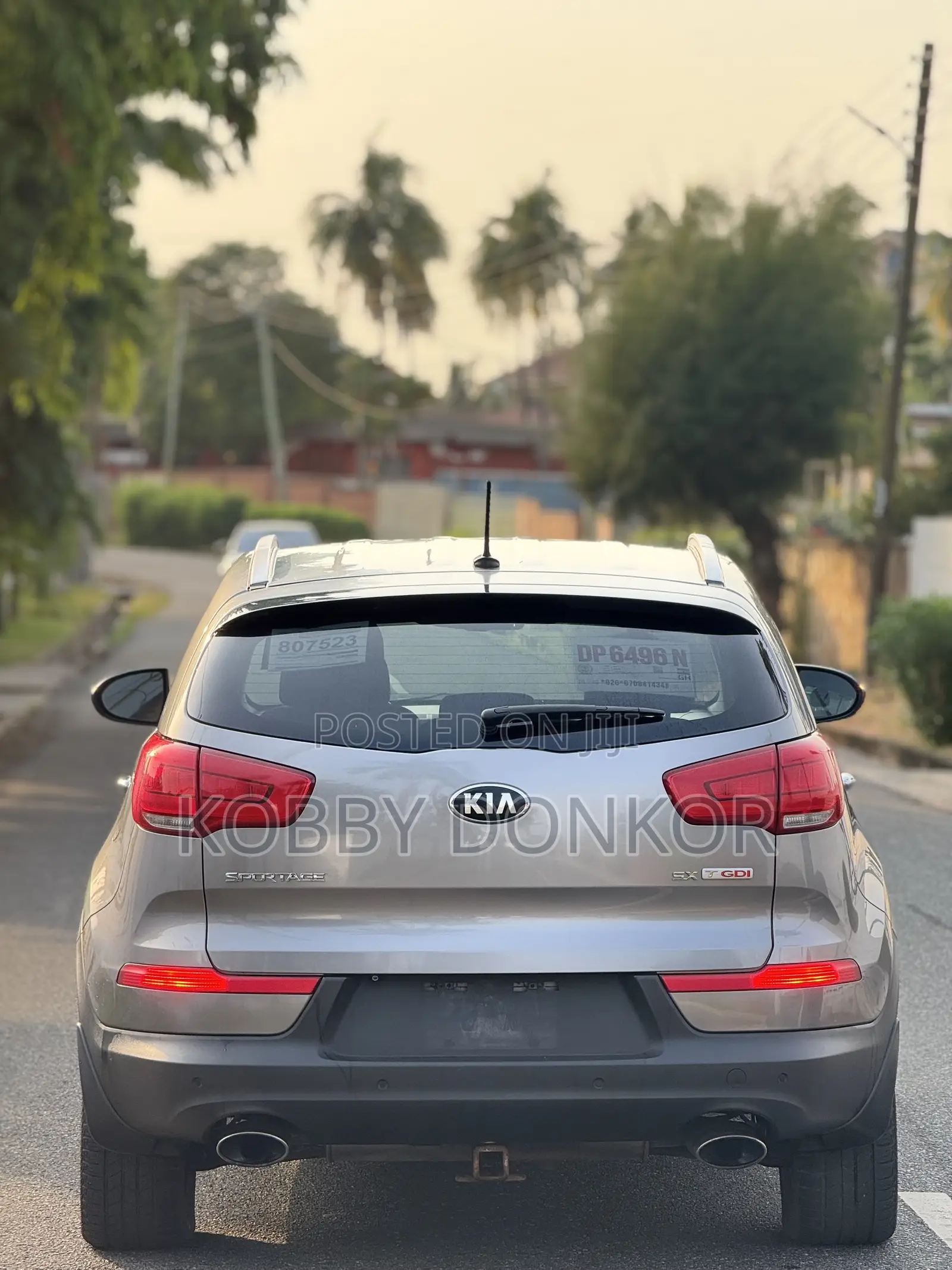 Kia Sportage SX 4dr SUV AWD (2.0L 4cyl Turbo 6A) 2016 Gray