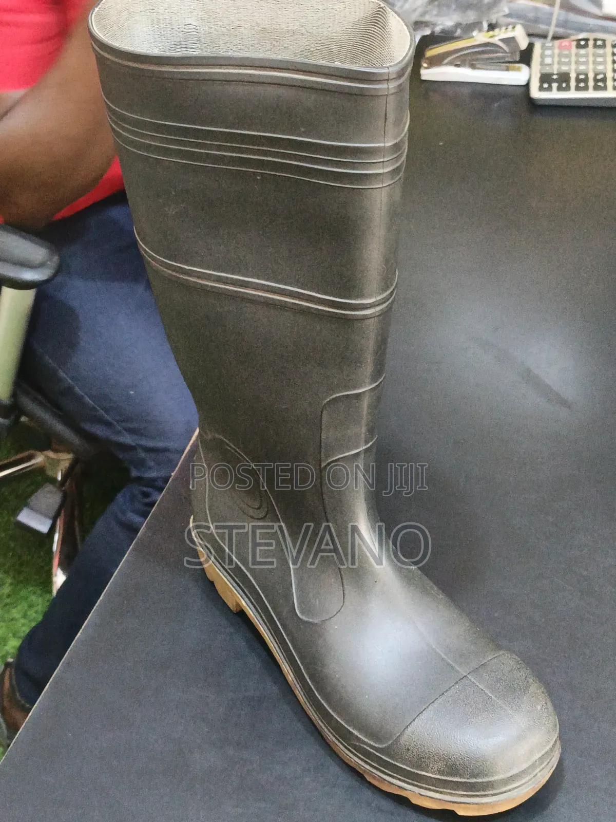 Steel Toe Wellington Boot