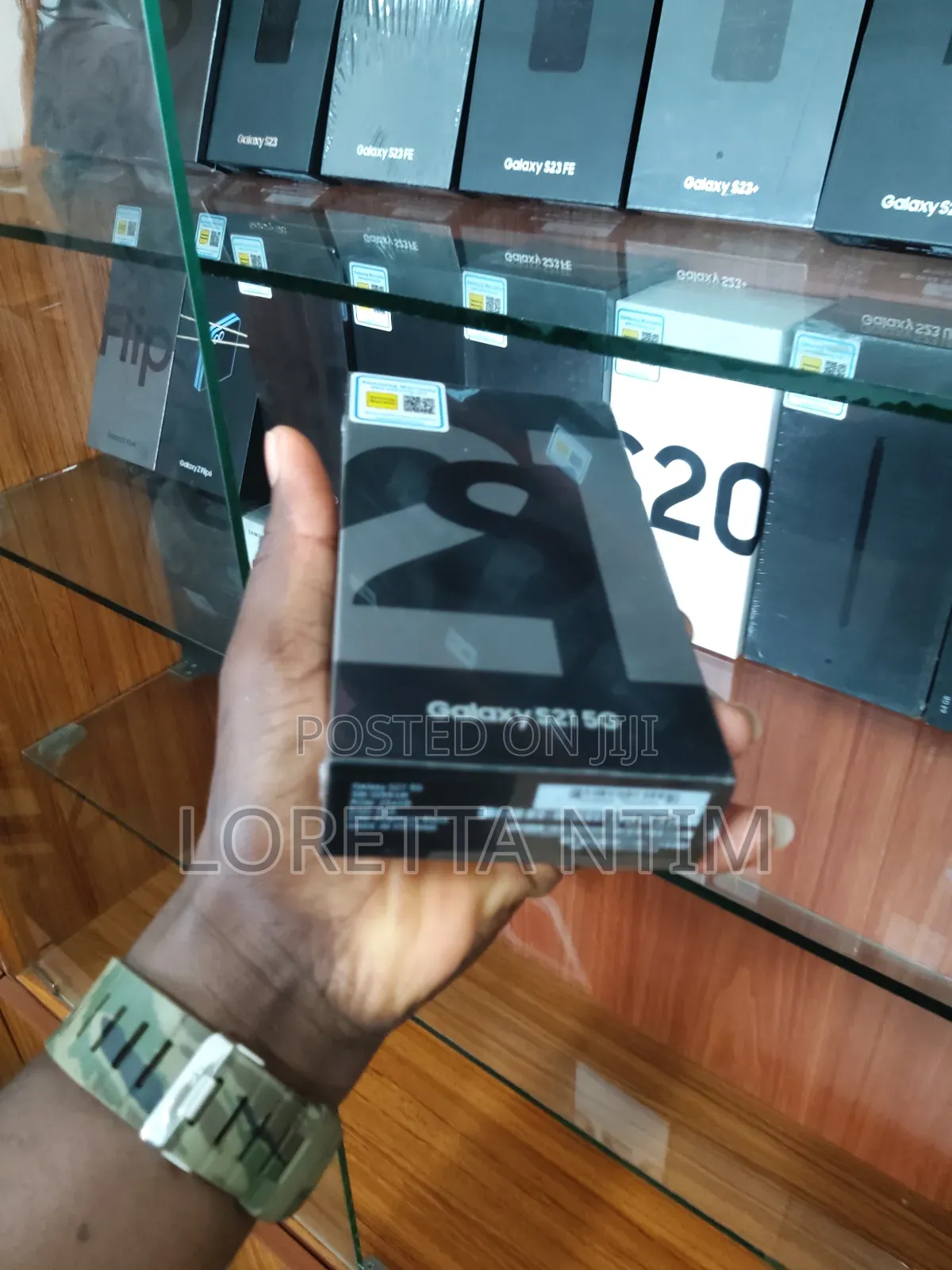 New Samsung Galaxy S21 5G 256 GB Black