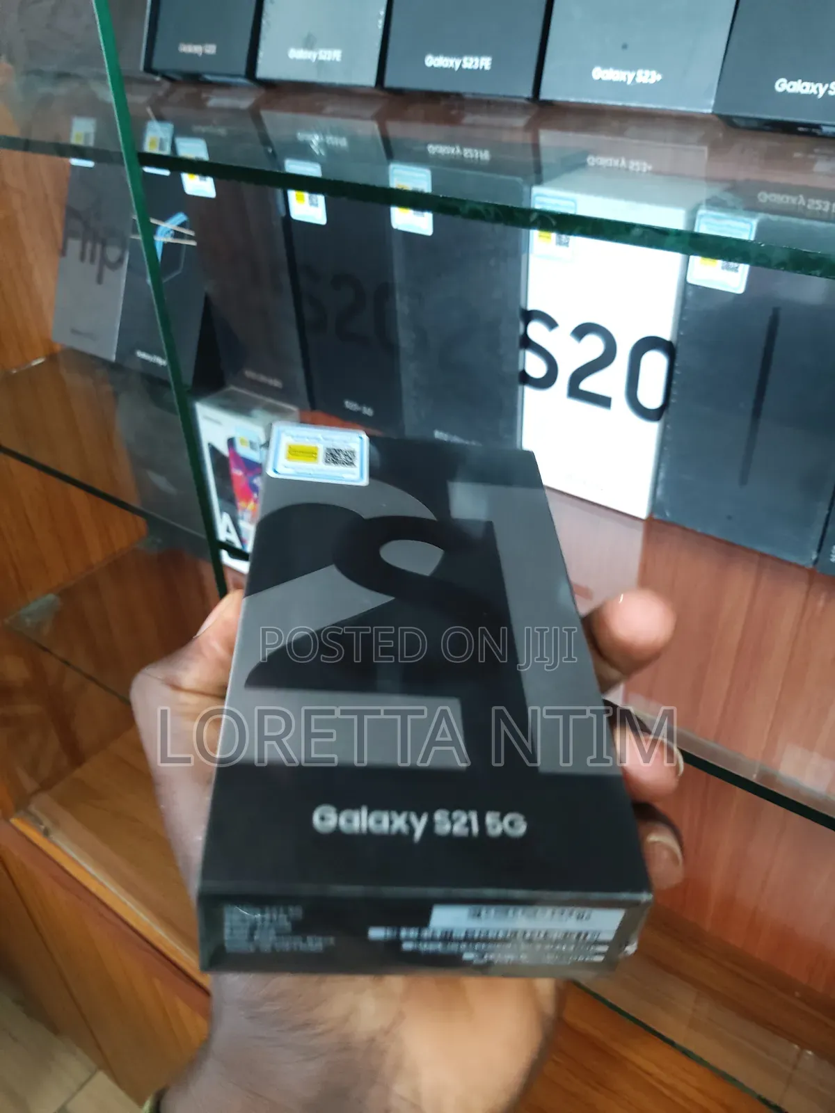 New Samsung Galaxy S21 5G 256 GB Black
