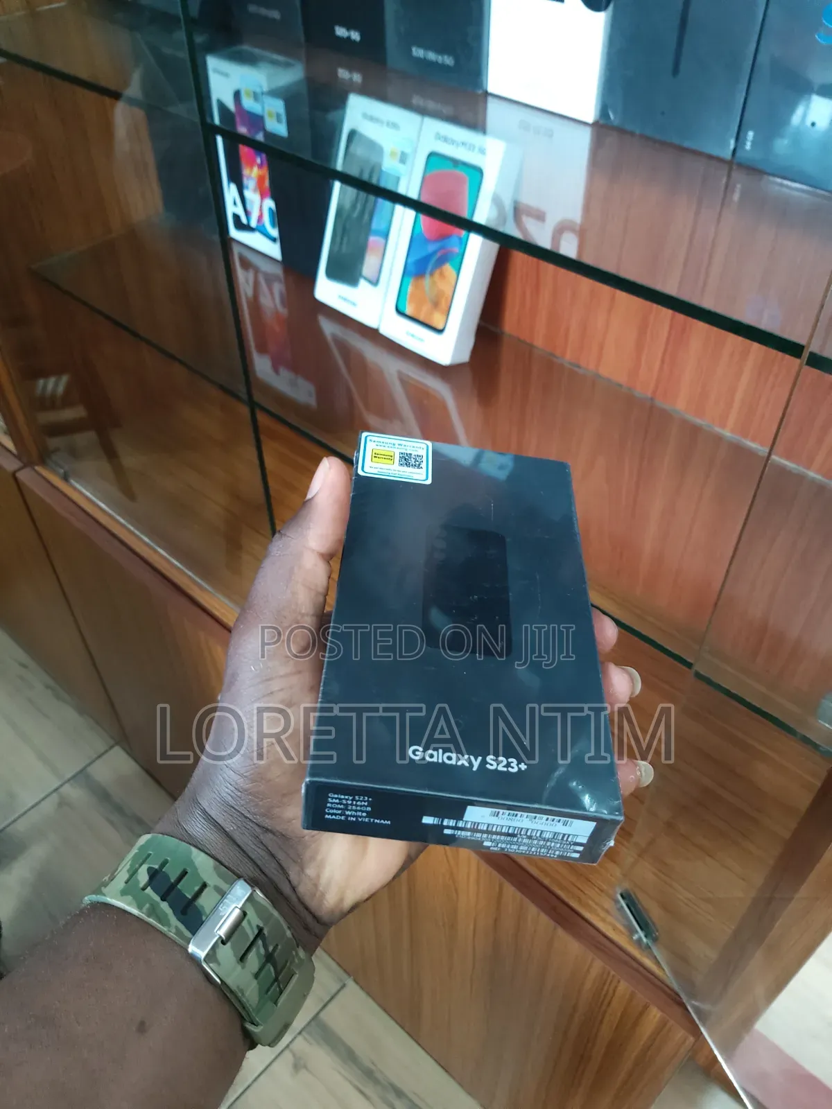 New Samsung Galaxy S23+ 256 GB Black