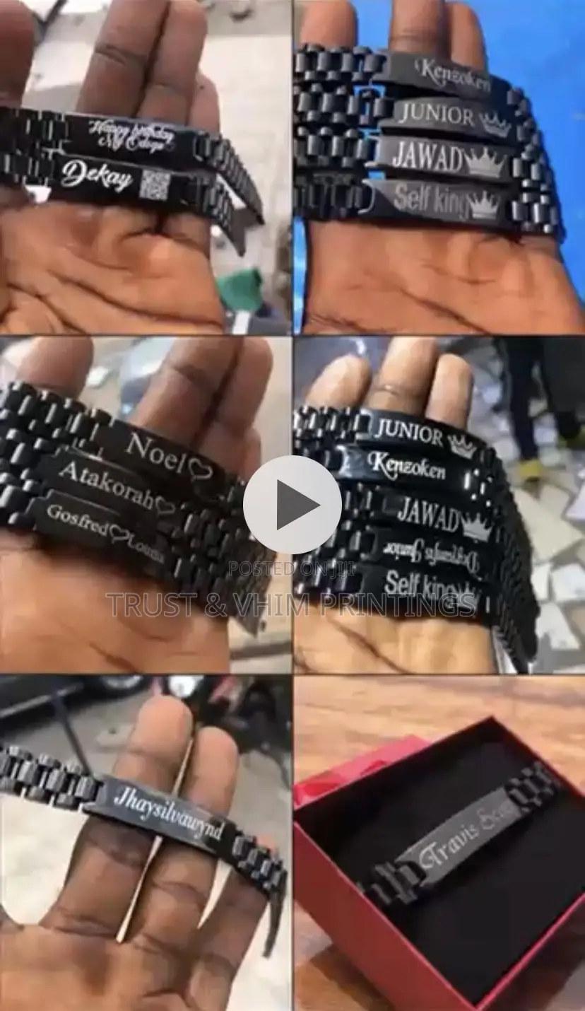 Customize Bracelet, Watch and Chain