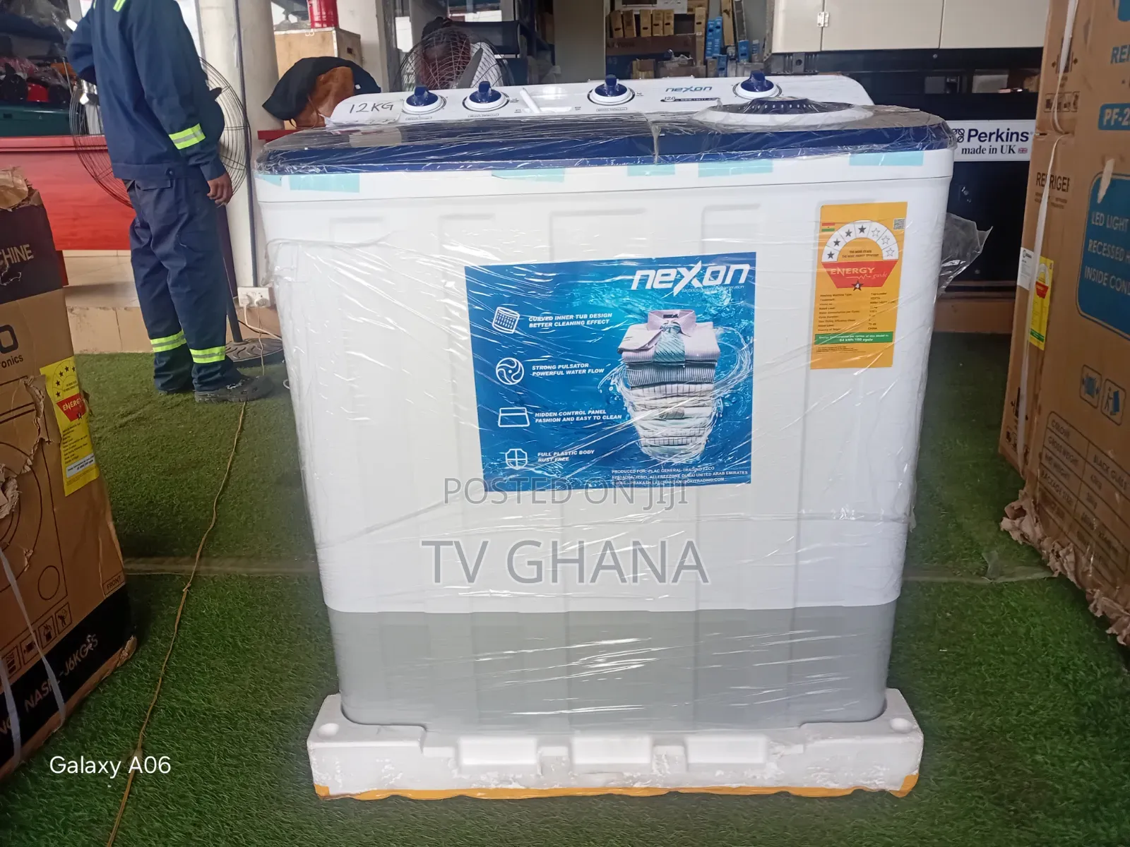Nexon 12KG Washing Machine – Family Size Capacity Efficient 12kg