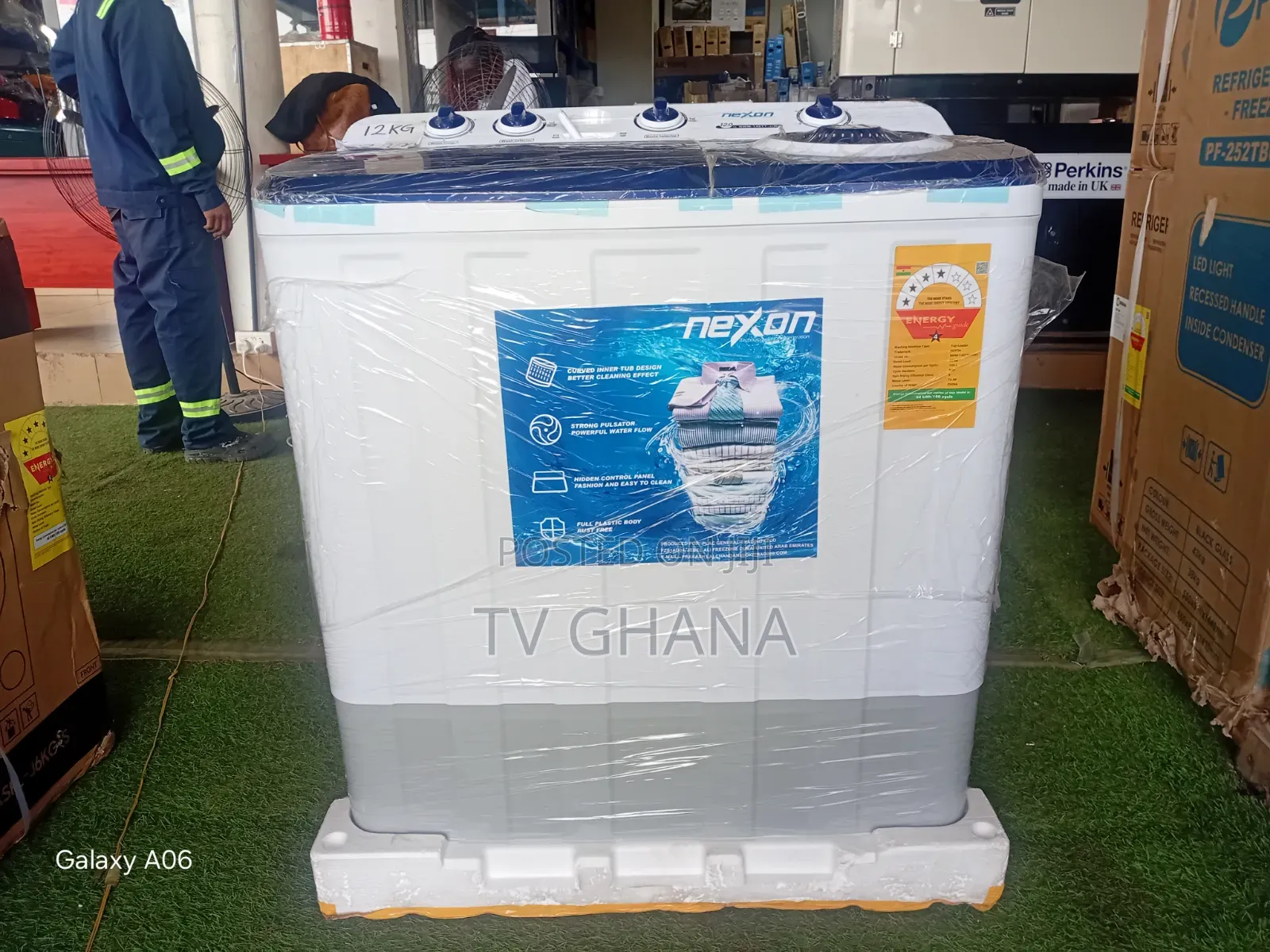 Nexon 12KG Washing Machine – Family Size Capacity Efficient 12kg