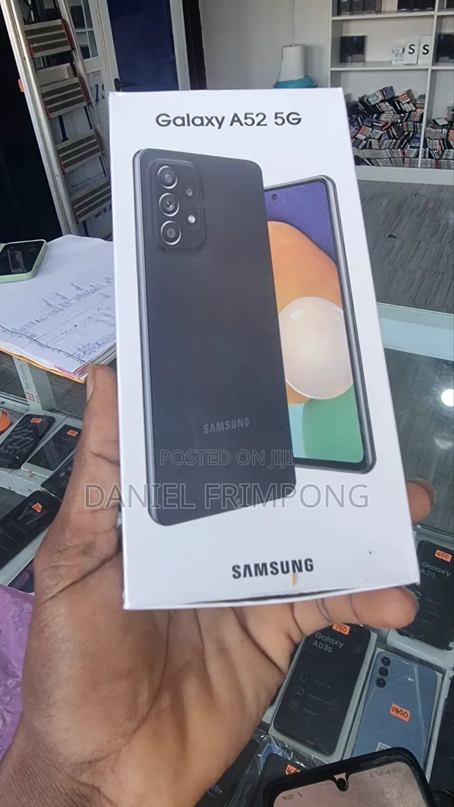 New Samsung Galaxy A52 128 GB Black