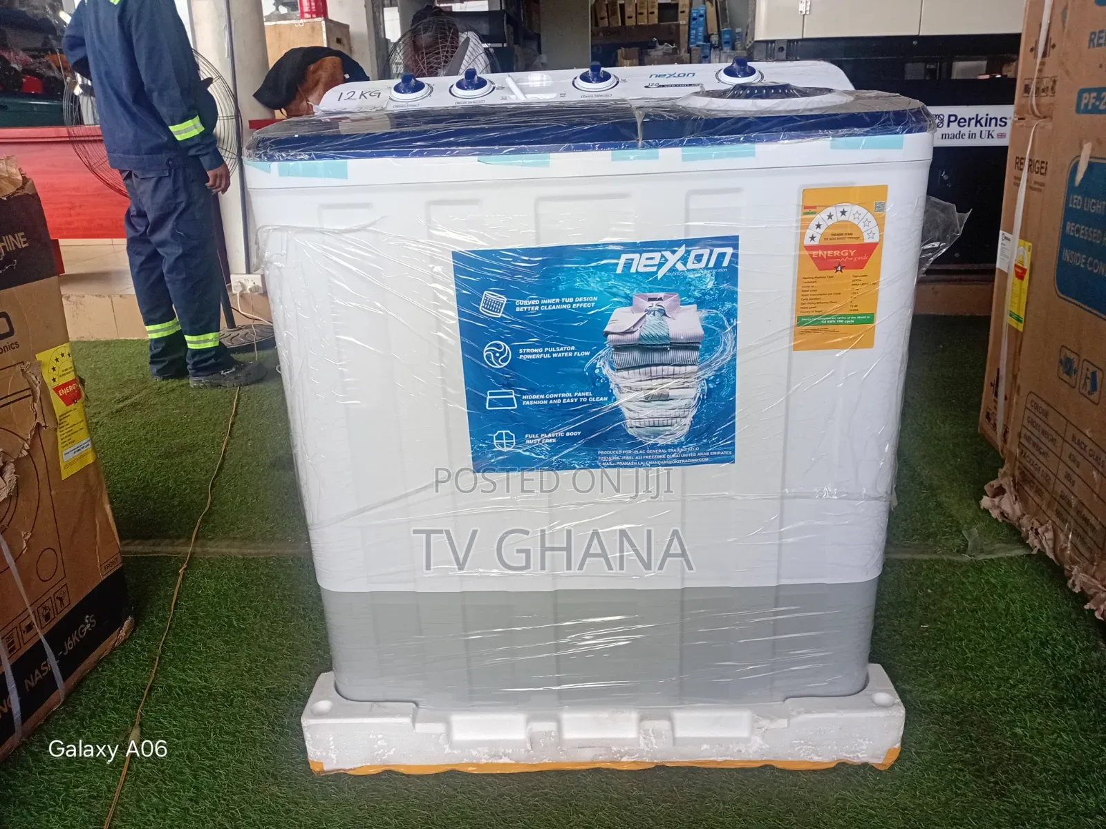 Nexon 12KG Washing Machine – Perfect for Large Family Laundry12kg