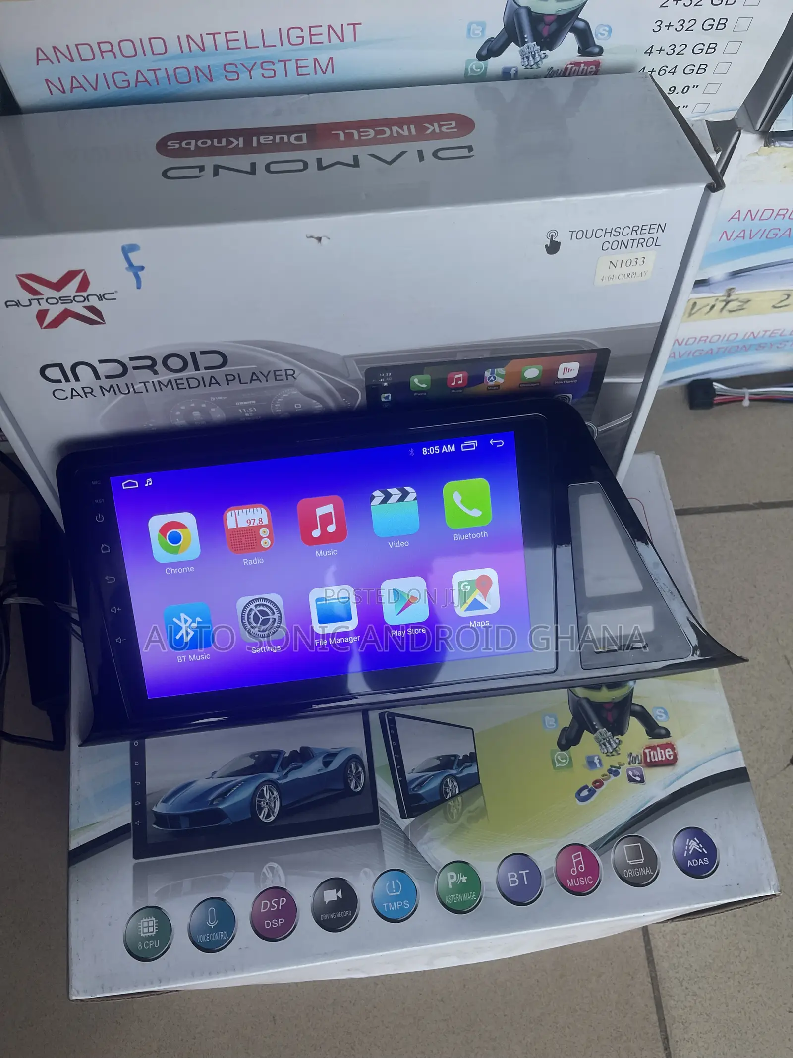 Car Android Infotainment for Toyota CHR 2015