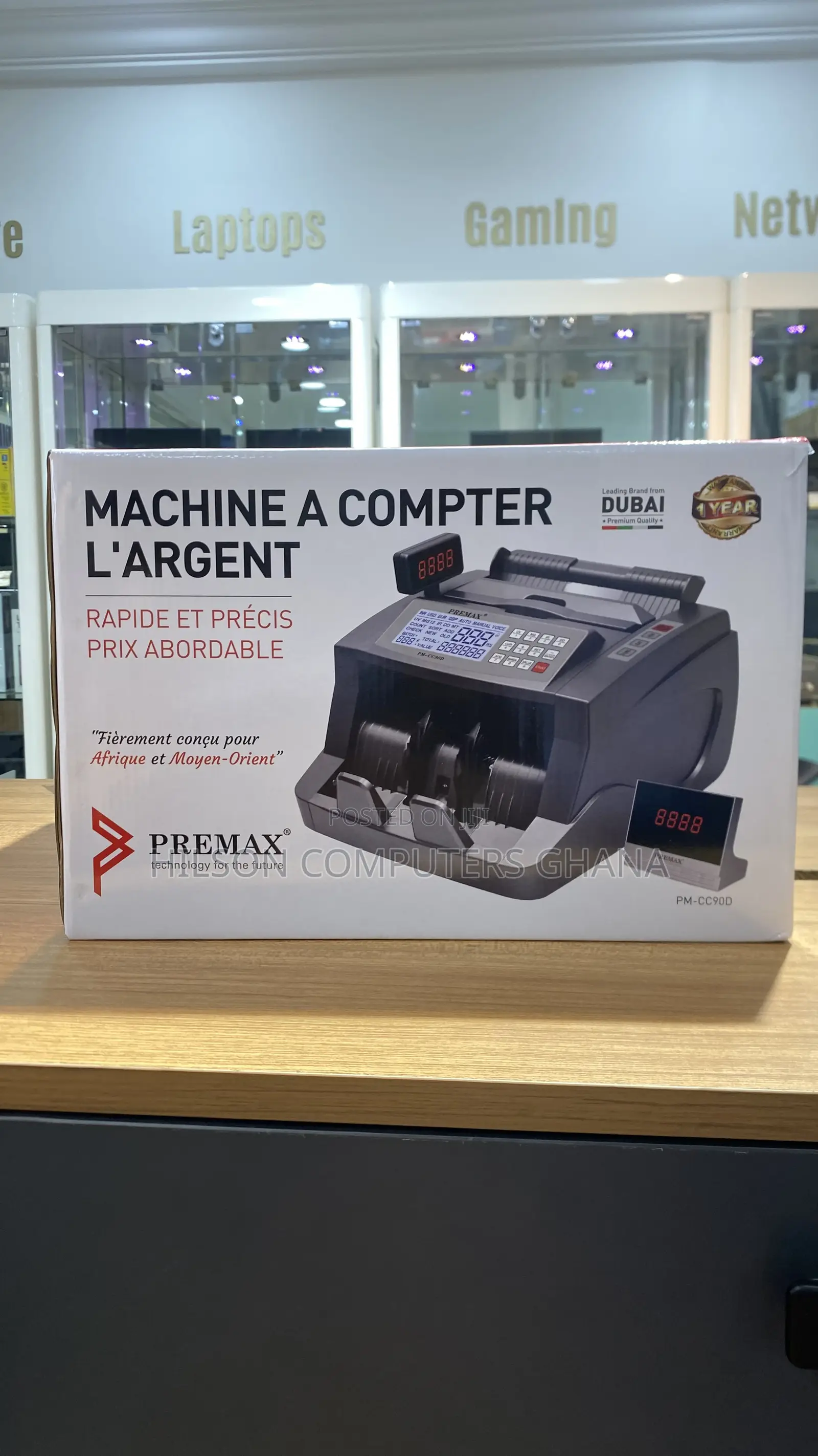 Premax Money Counting Machine, PM-CC90D, UV MG Detection