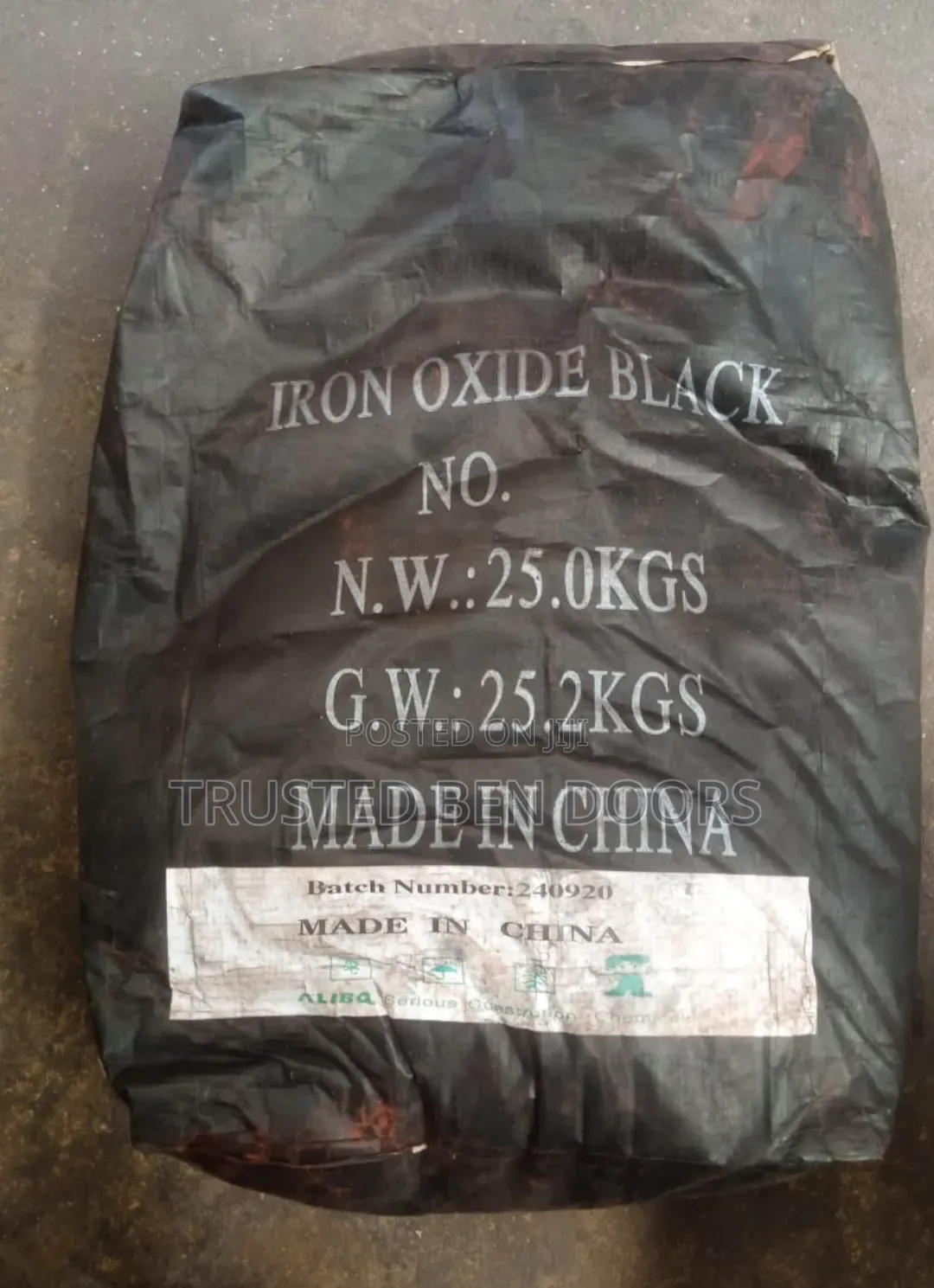Black Pigment Iron Oxide Colour Powder Pigment
