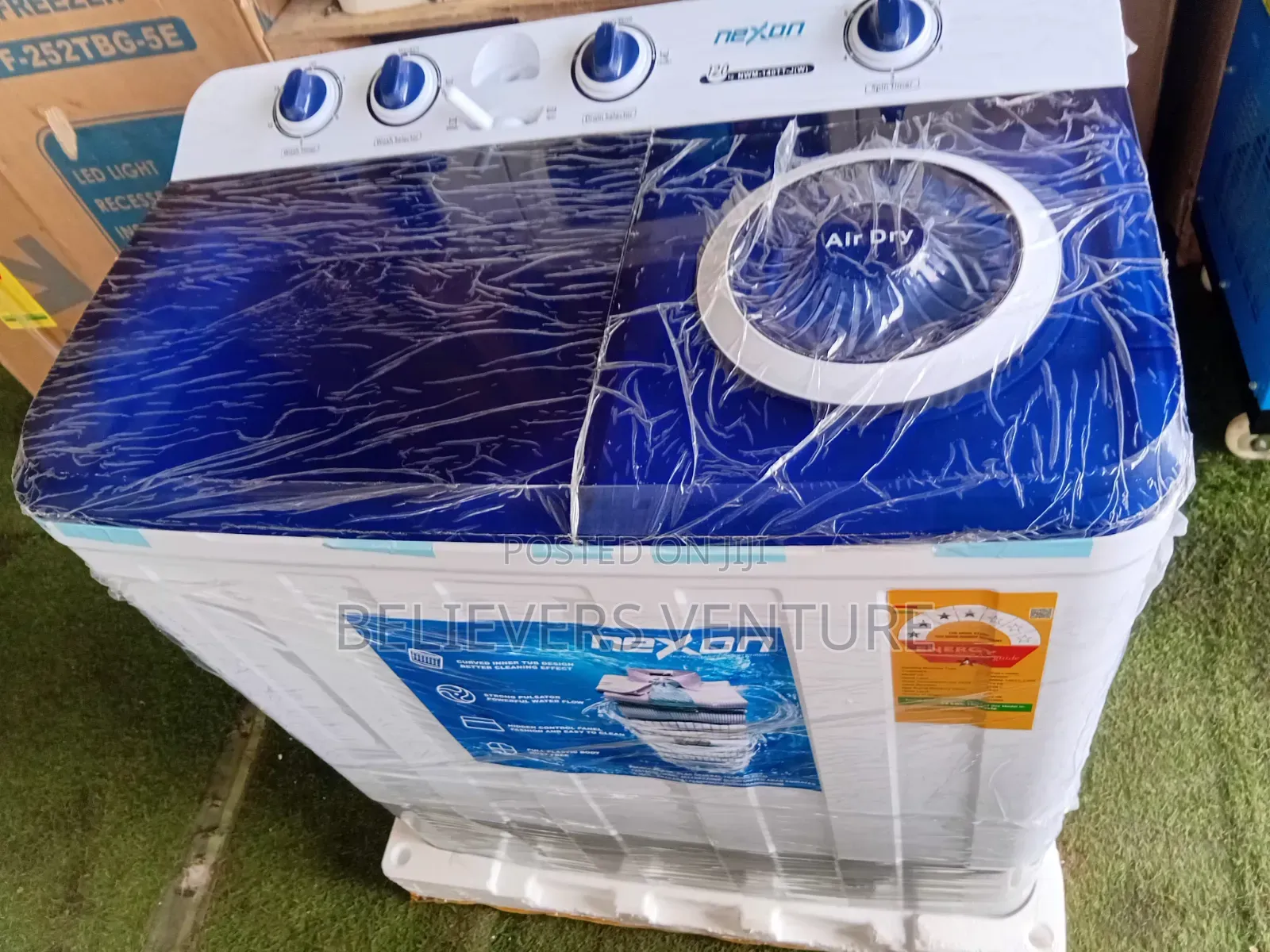 Nexon 12KG Twin Tub Washing Machine – Efficient Long 12KG
