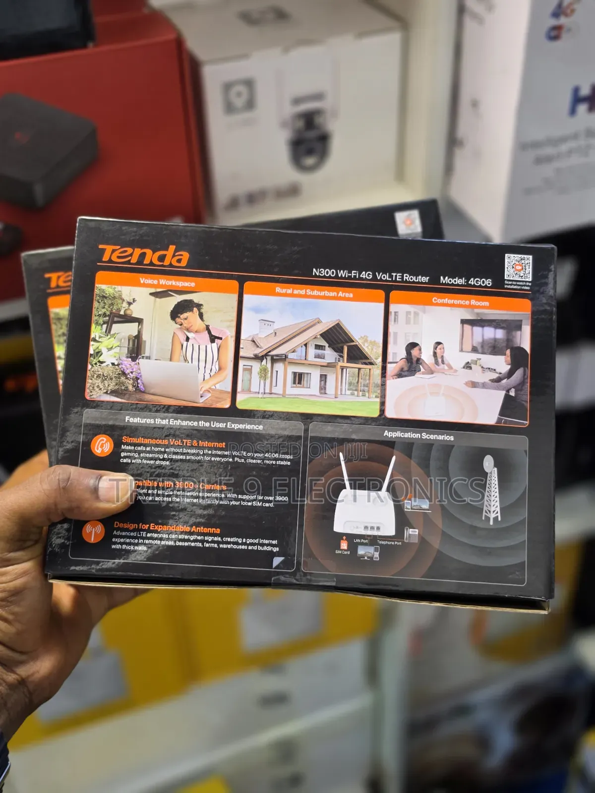 4G High Speed Tenda Universal Router