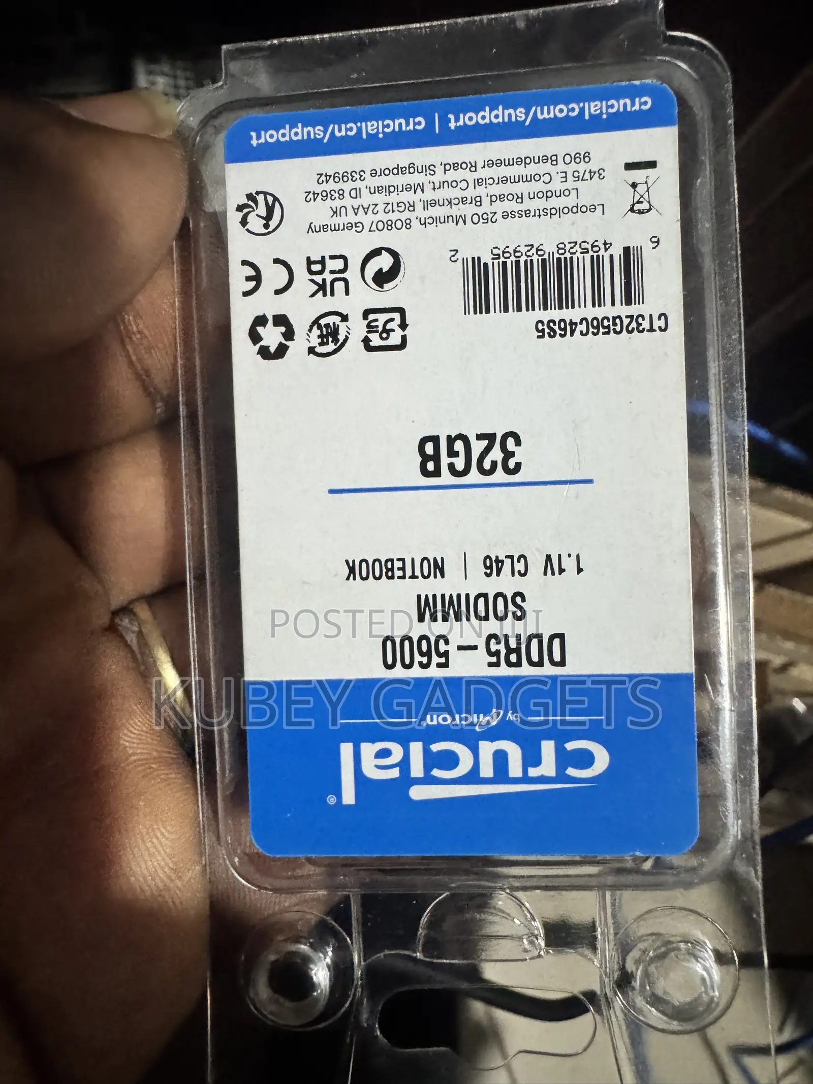 DDR5 Memory Laptop and Desktop