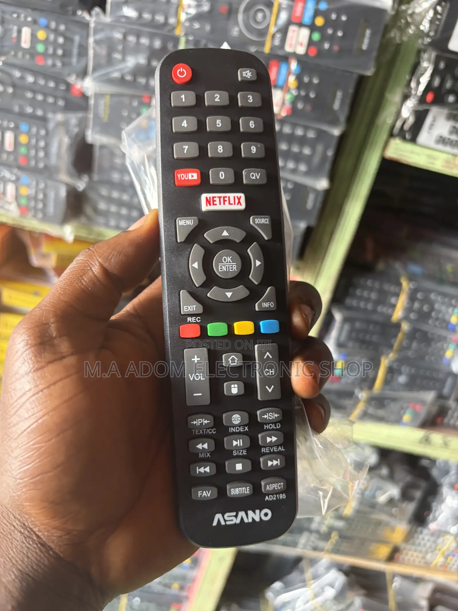 Asano Smart Android TV Remote Control